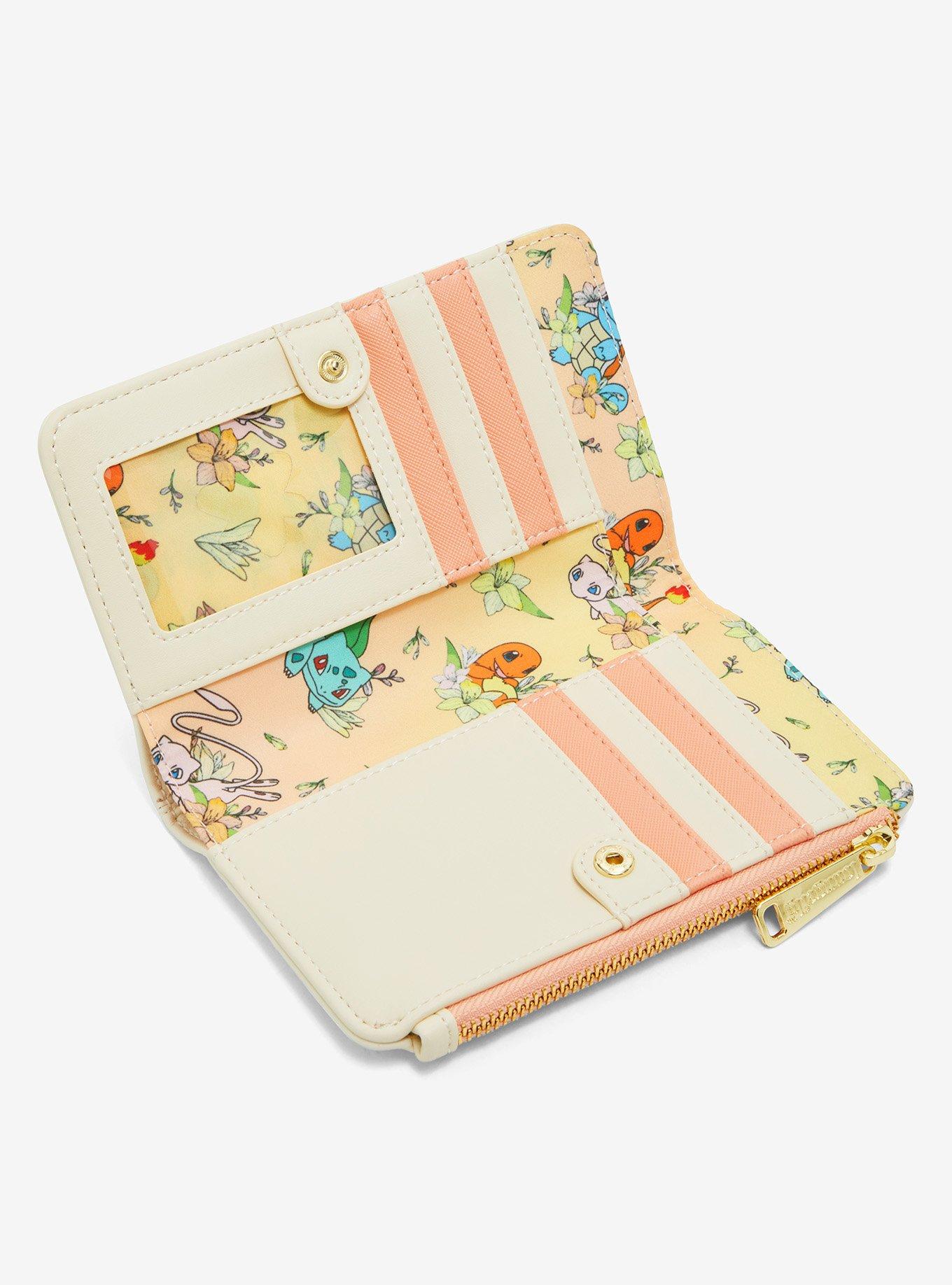 Loungefly Pokémon Group Portrait Floral Wallet - BoxLunch Exclusive
