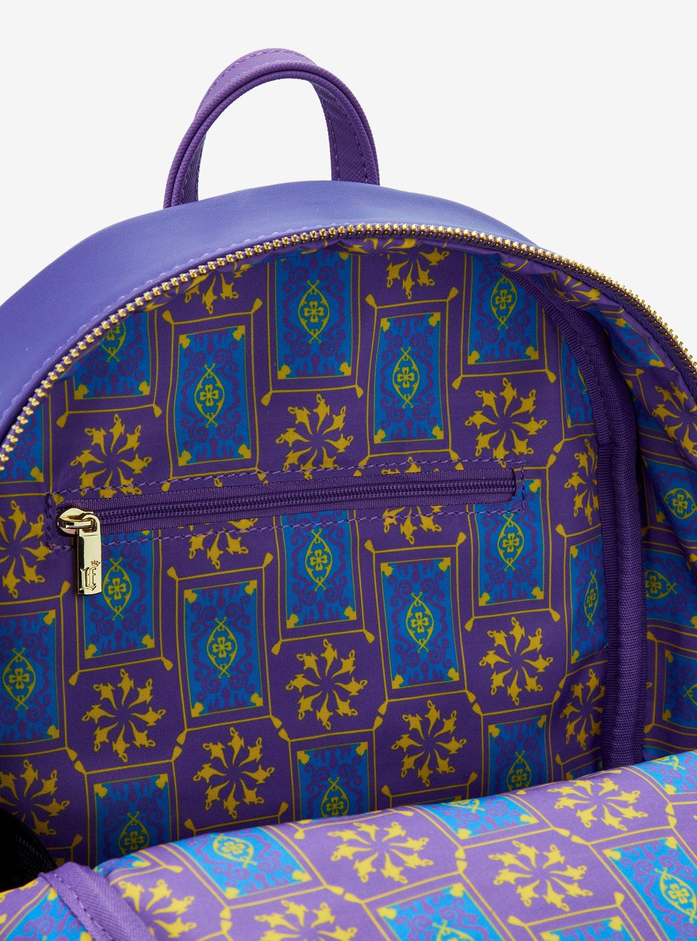 Loungefly Disney Aladdin Jasmine & Aladdin Carpet Ride Mini Backpack - BoxLunch Exclusive, , alternate