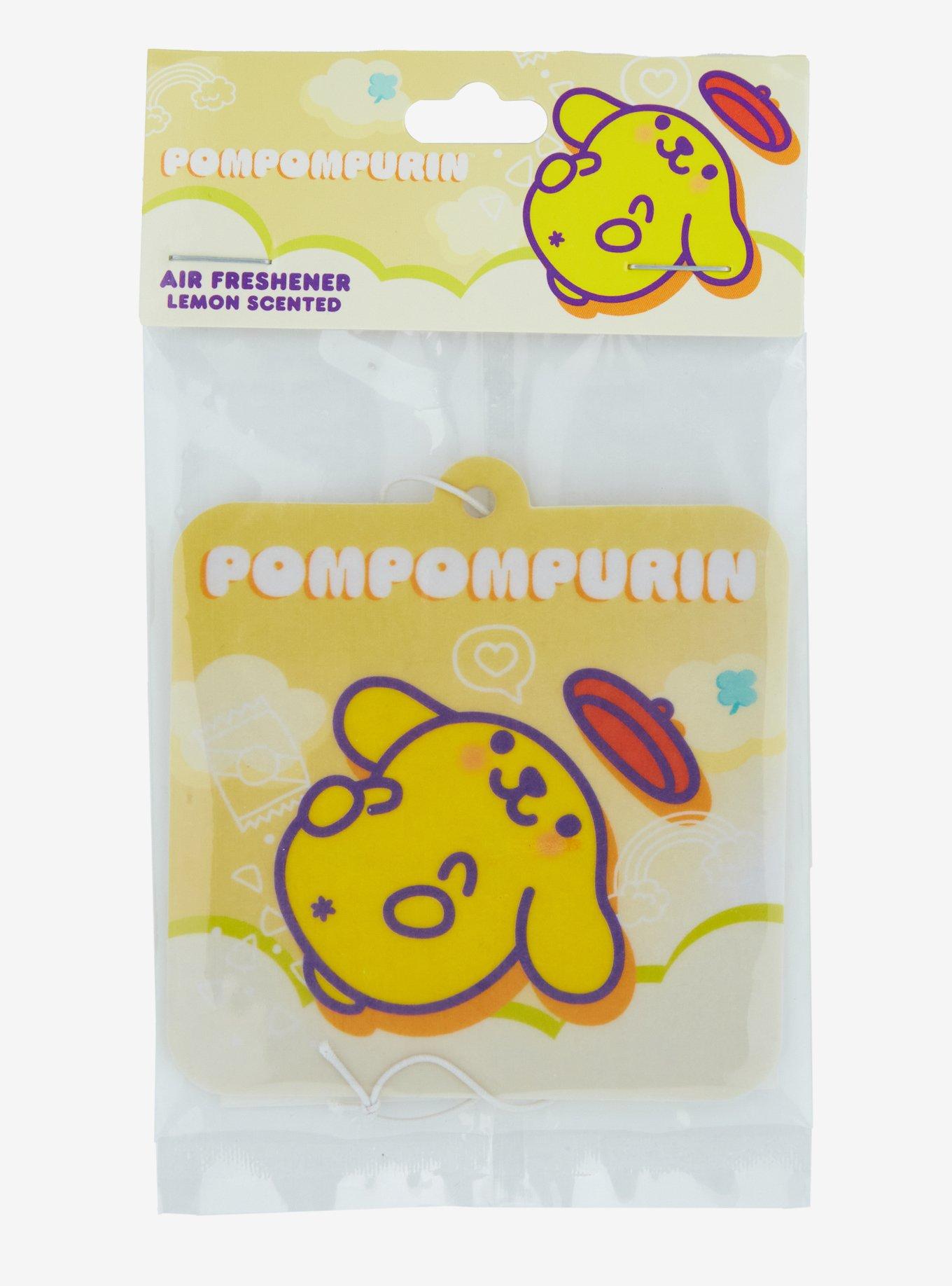 Sanrio Pompompurin Portrait Lemon Scented Air Freshener - BoxLunch Exclusive, , alternate