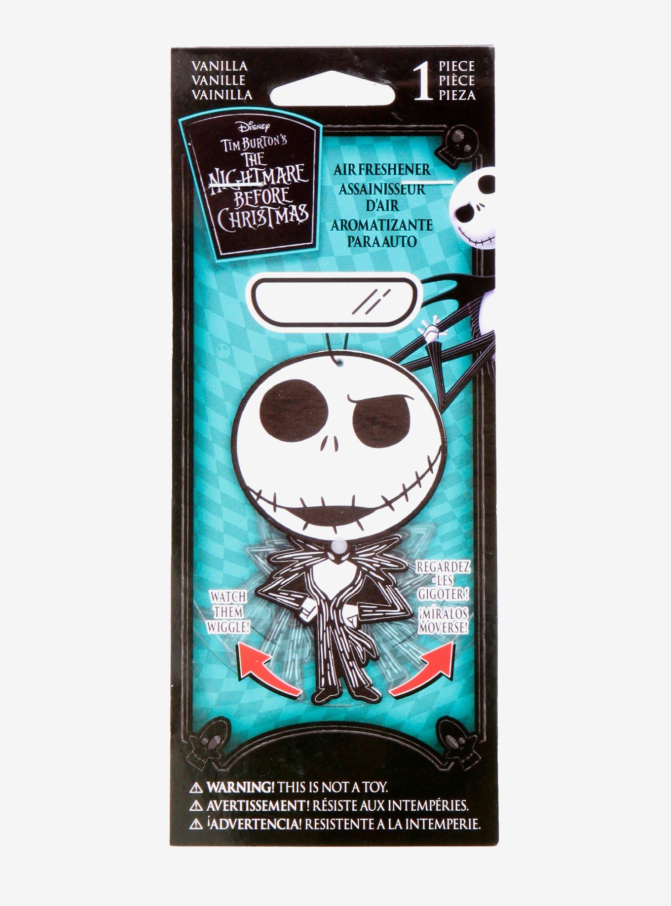 Disney The Nightmare Before Christmas Jack Skellington Vanilla Scented Air Freshener, , alternate