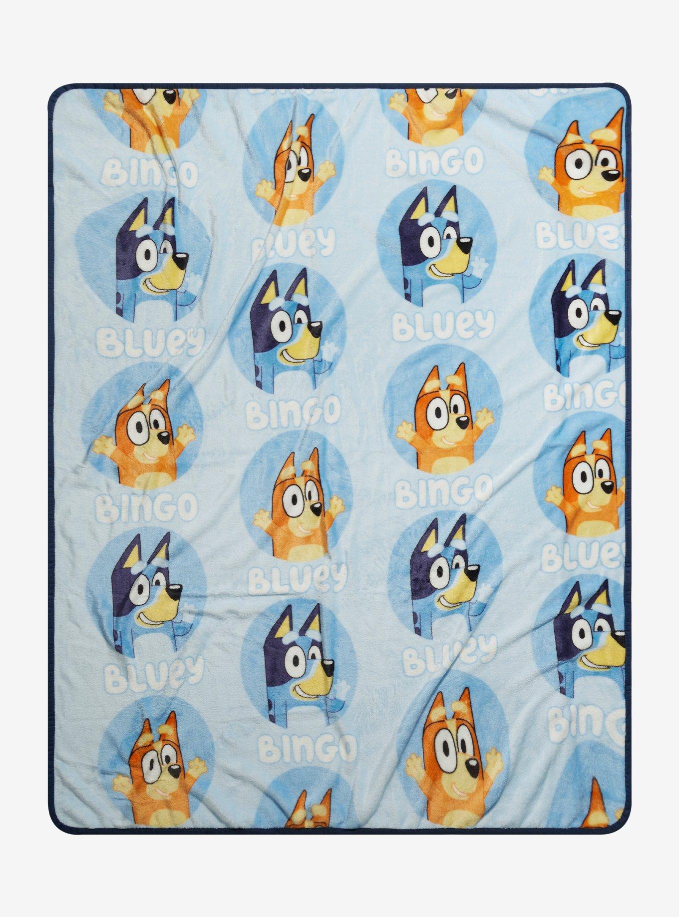 Bluey Bingo & Bluey Fleece Throw & Figural House Box, , alternate