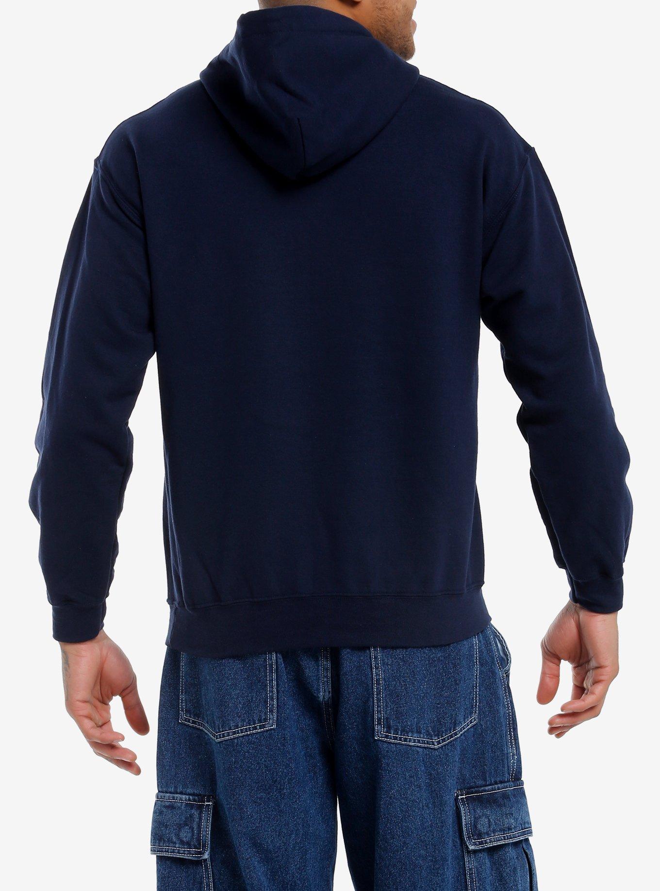 Weezer Blue Album Hoodie, NAVY, alternate