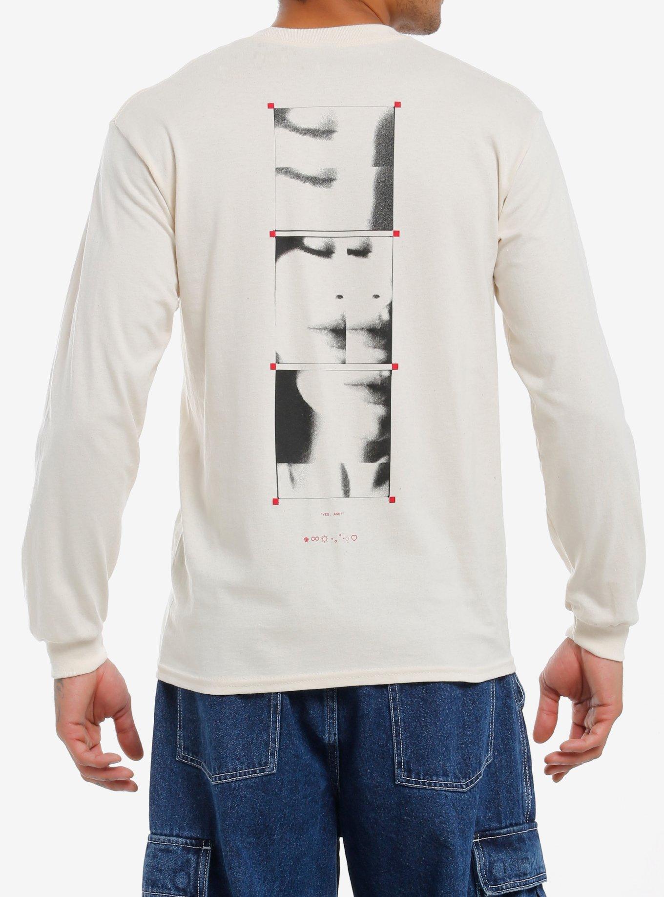 Ariana Grande Yes, And? Long-Sleeve T-Shirt, CREAM, alternate