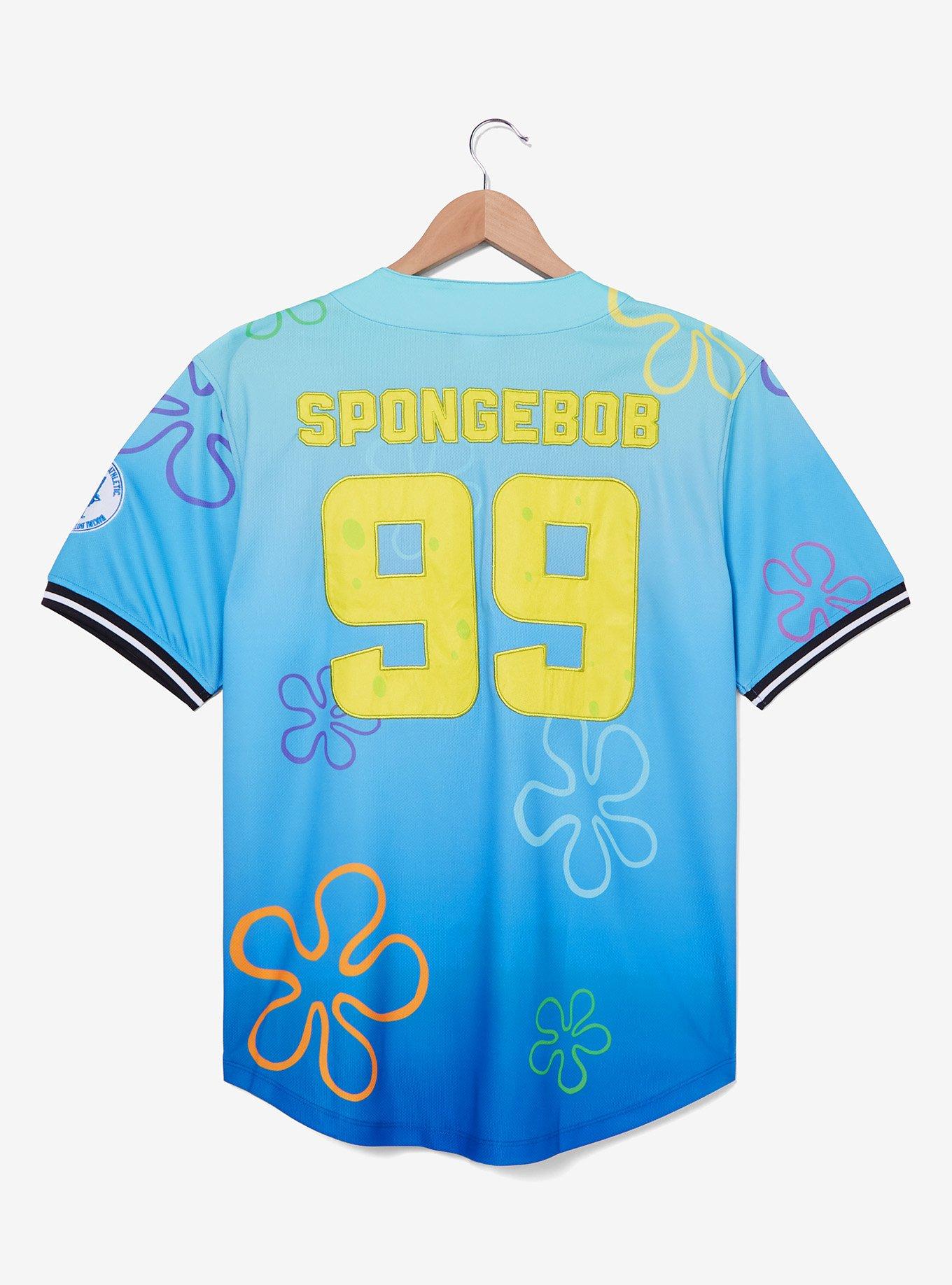 SpongeBob SquarePants Bikini Bottom Jersey — BoxLunch Exclusive, BLUE, alternate