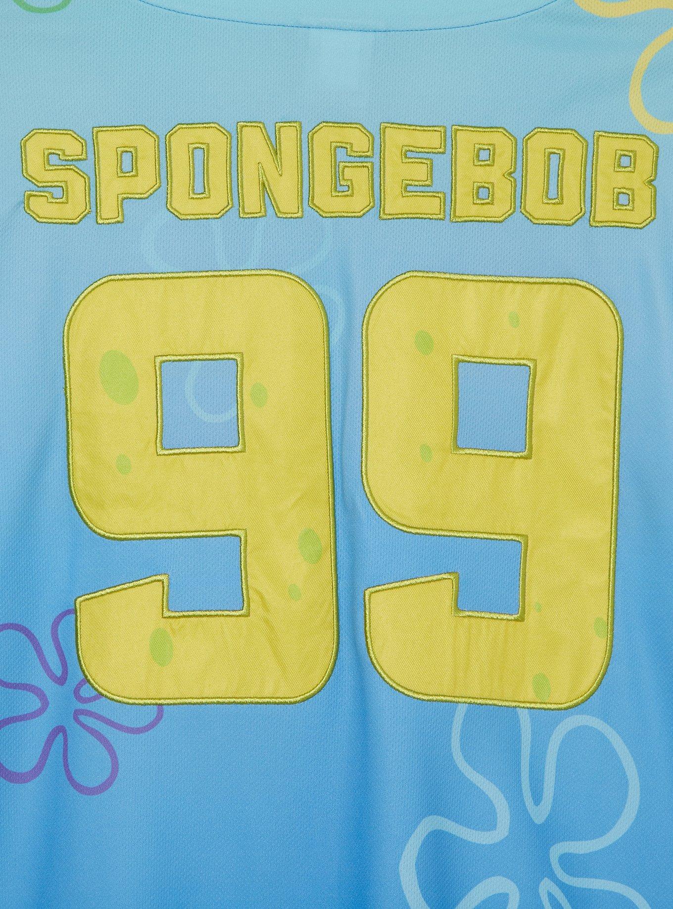 SpongeBob SquarePants Bikini Bottom Jersey — BoxLunch Exclusive, BLUE, alternate