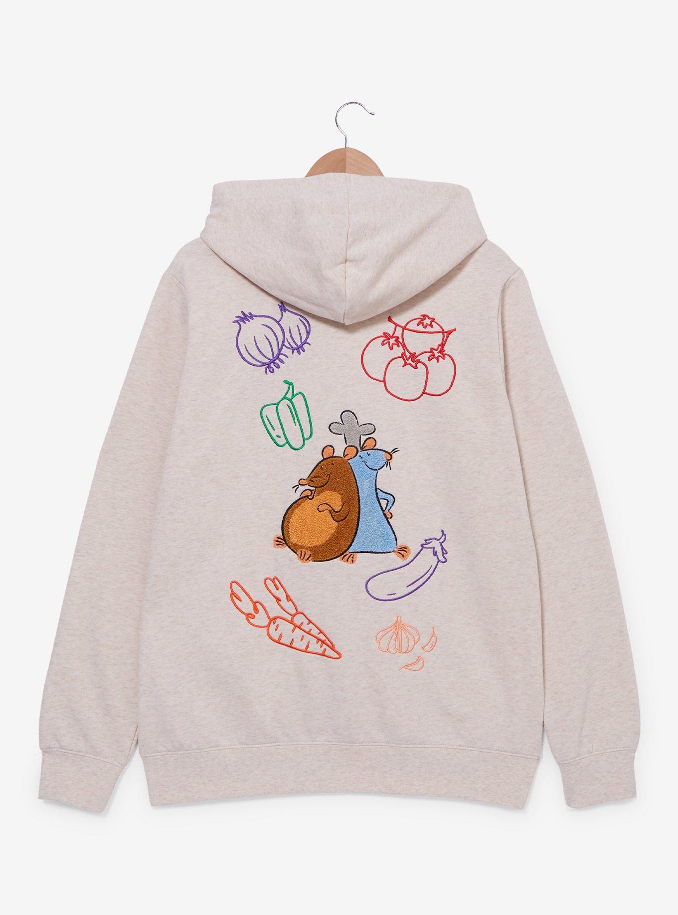 Our Universe Disney Pixar Ratatouille Remy Logo Zippered Hoodie - BoxLunch Exclusive, , hi-res