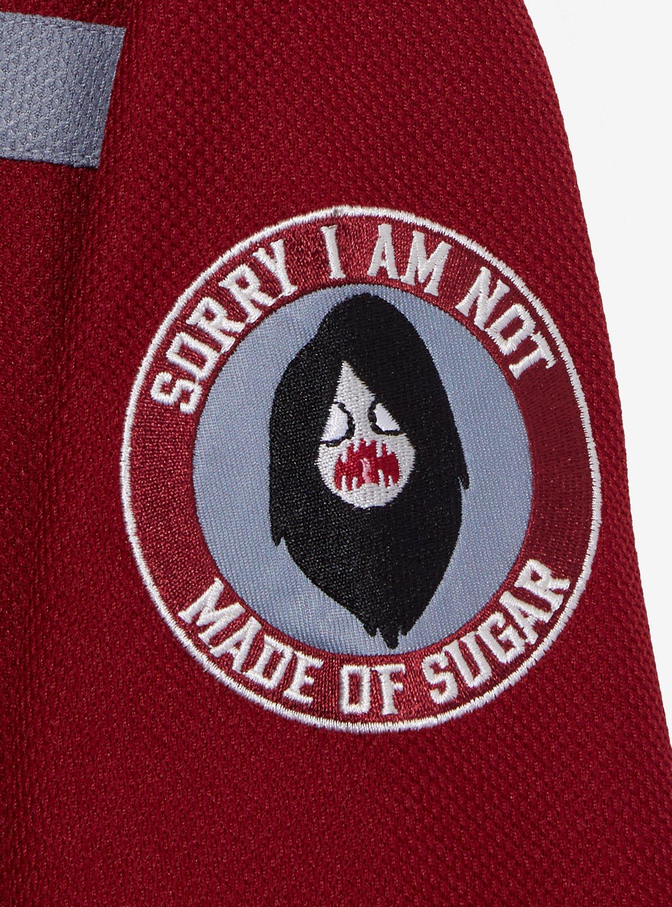 Adventure Time Marceline Hockey Jersey - BoxLunch Exclusive, DARK RED, alternate