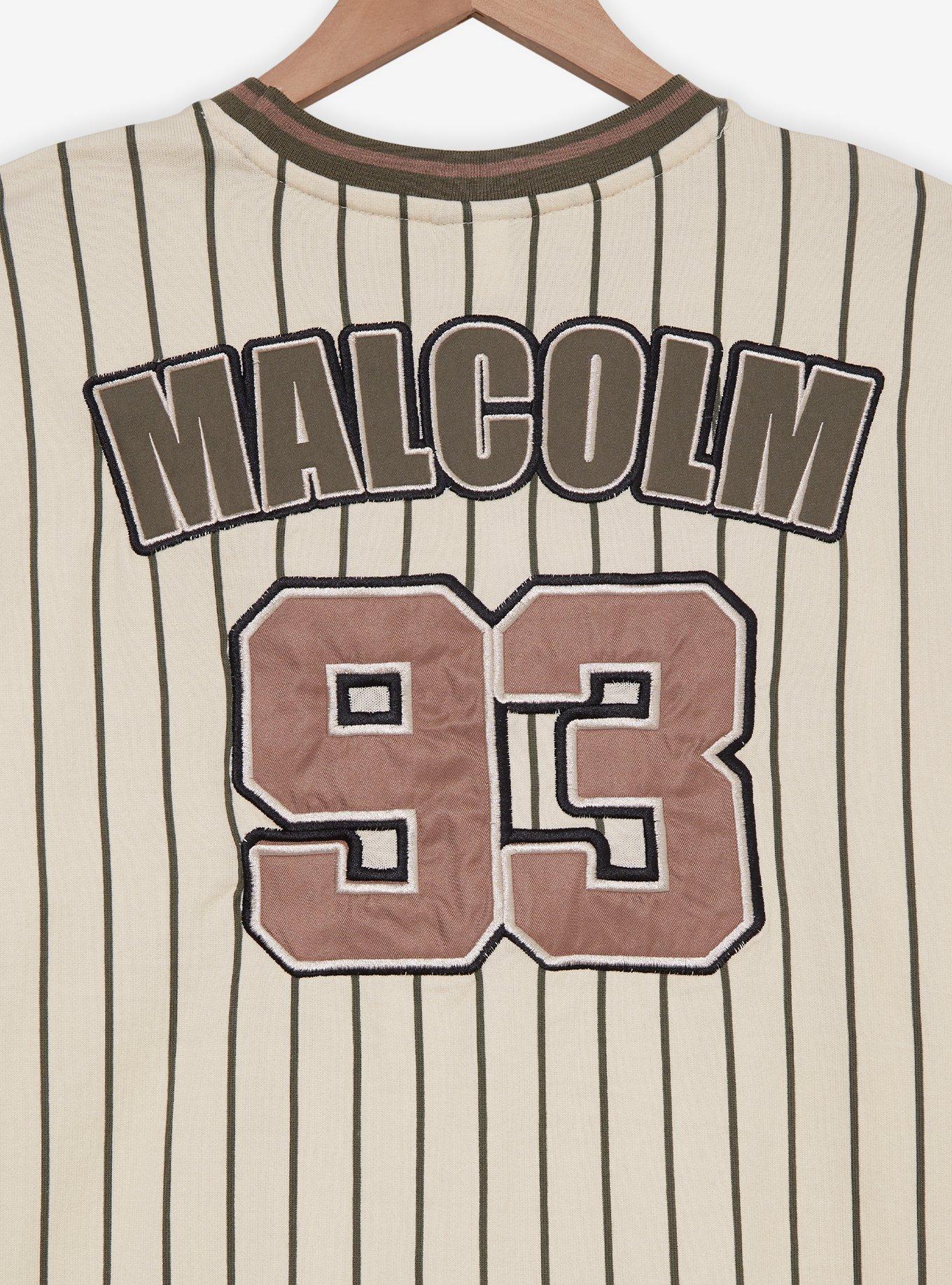 Jurassic Park Striped Baseball T-Shirt, OFF WHITE, alternate