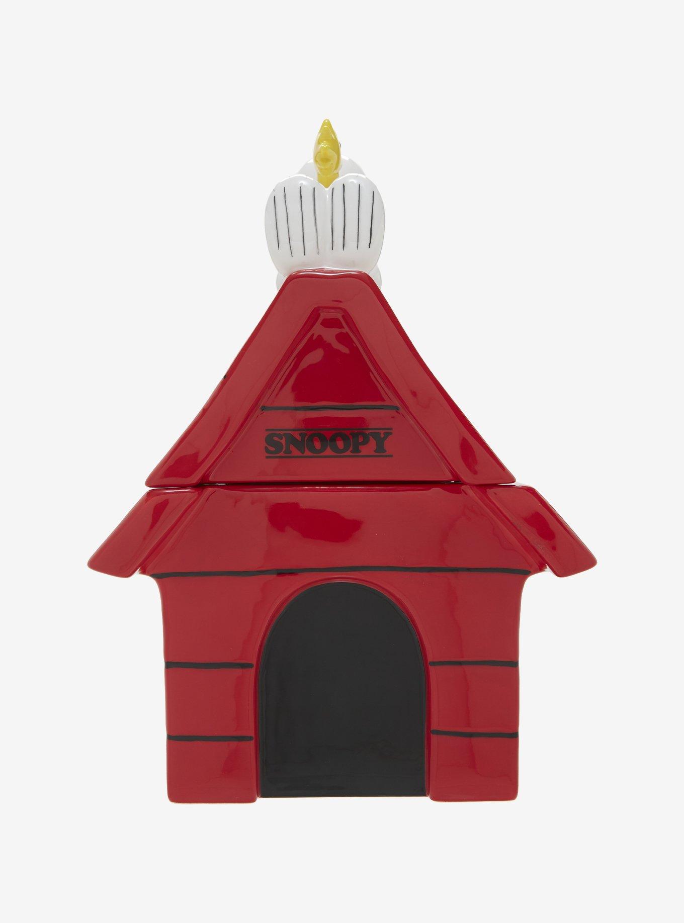 Peanuts Snoopy Doghouse Figural Cookie Jar, , alternate