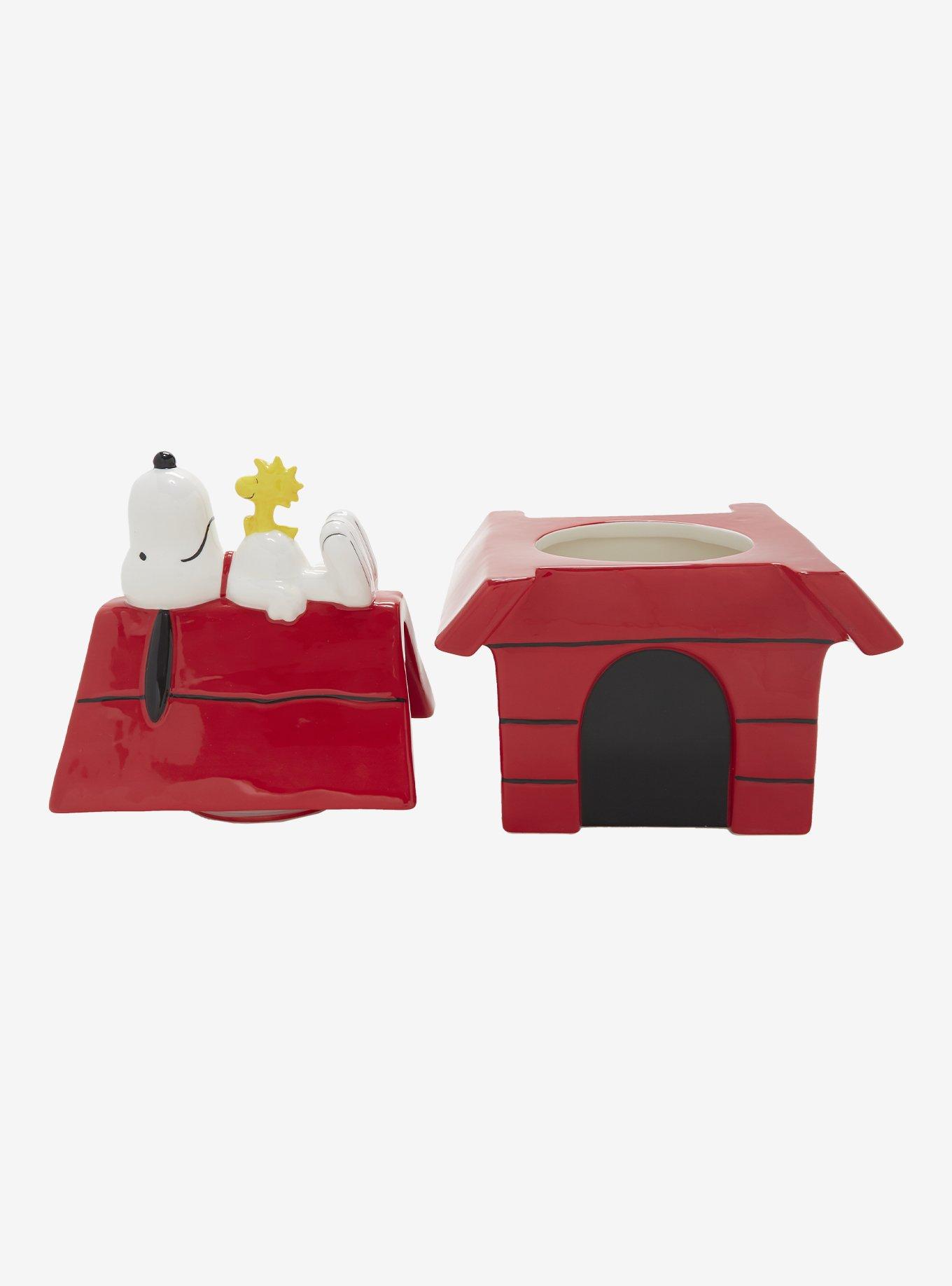 Peanuts Snoopy Doghouse Figural Cookie Jar, , alternate