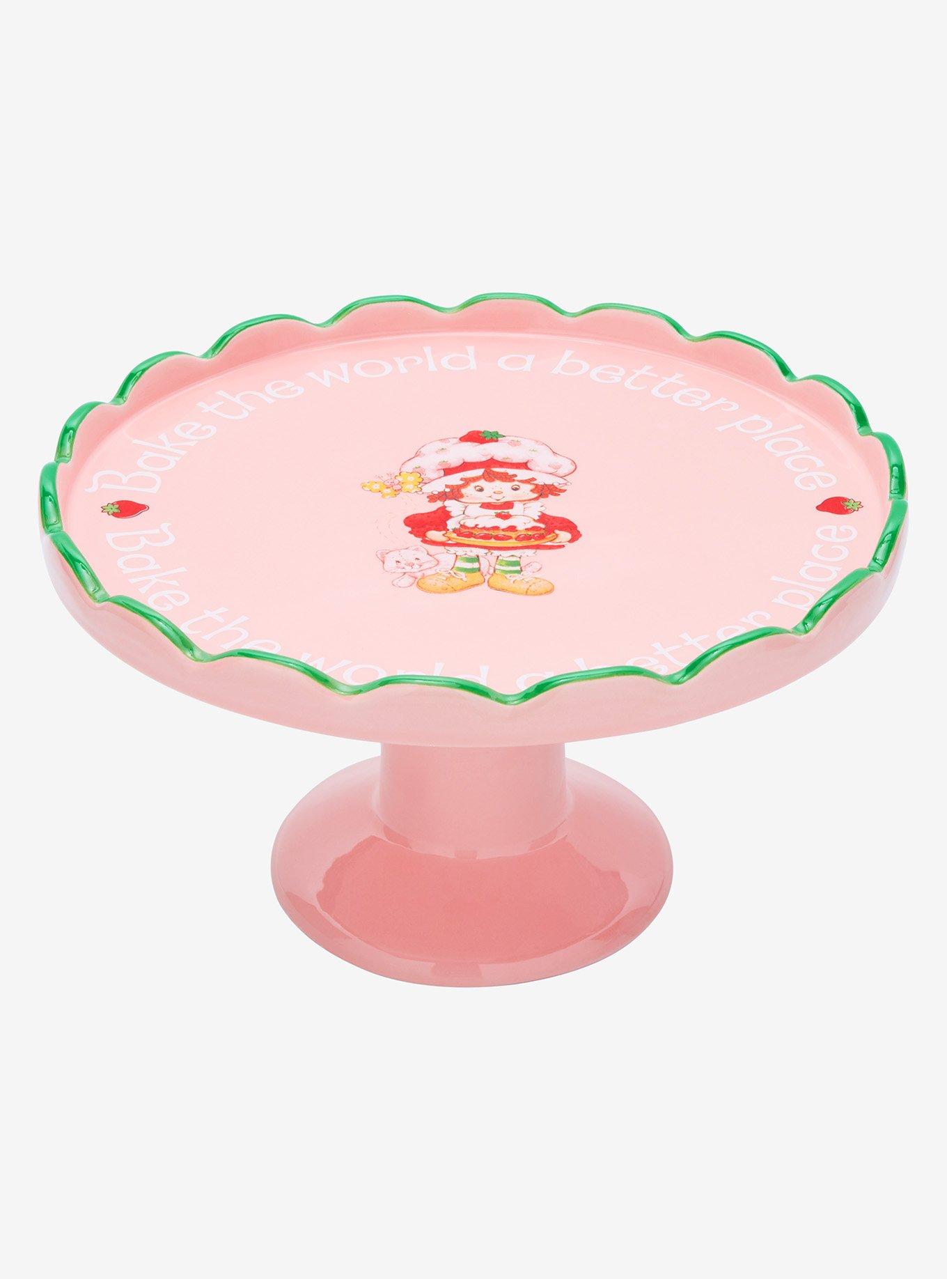 Strawberry Shortcake Scalloped Cake Stand — BoxLunch Exclusive, , alternate