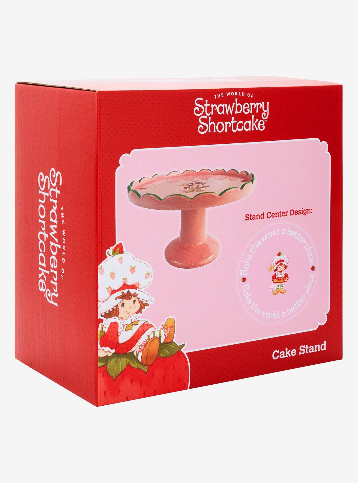 Strawberry Shortcake Scalloped Cake Stand — BoxLunch Exclusive, , alternate