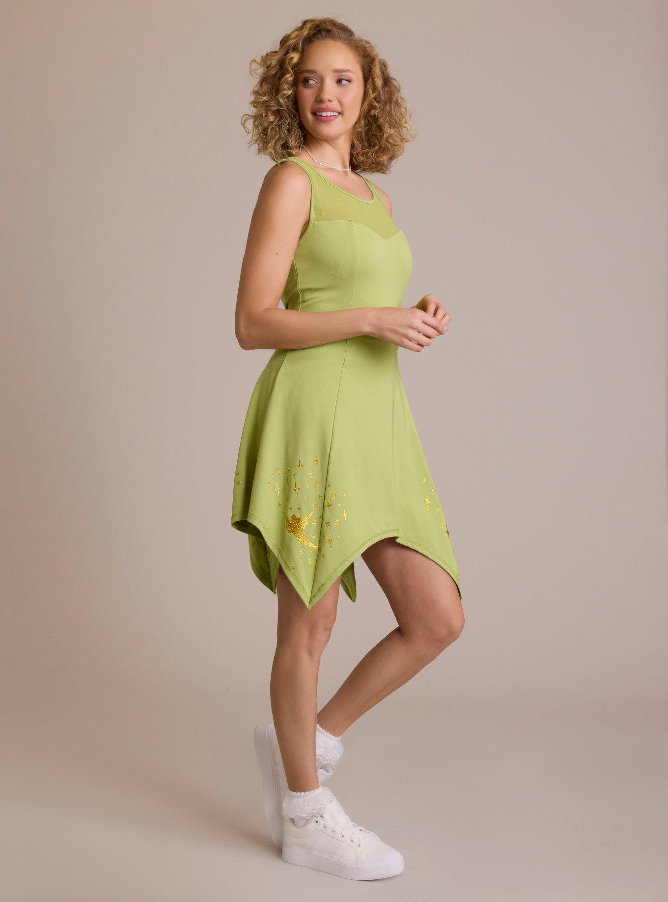 Her Universe Disney Peter Pan Tinker Bell Athletic Dress Her Universe Exclusive, , hi-res