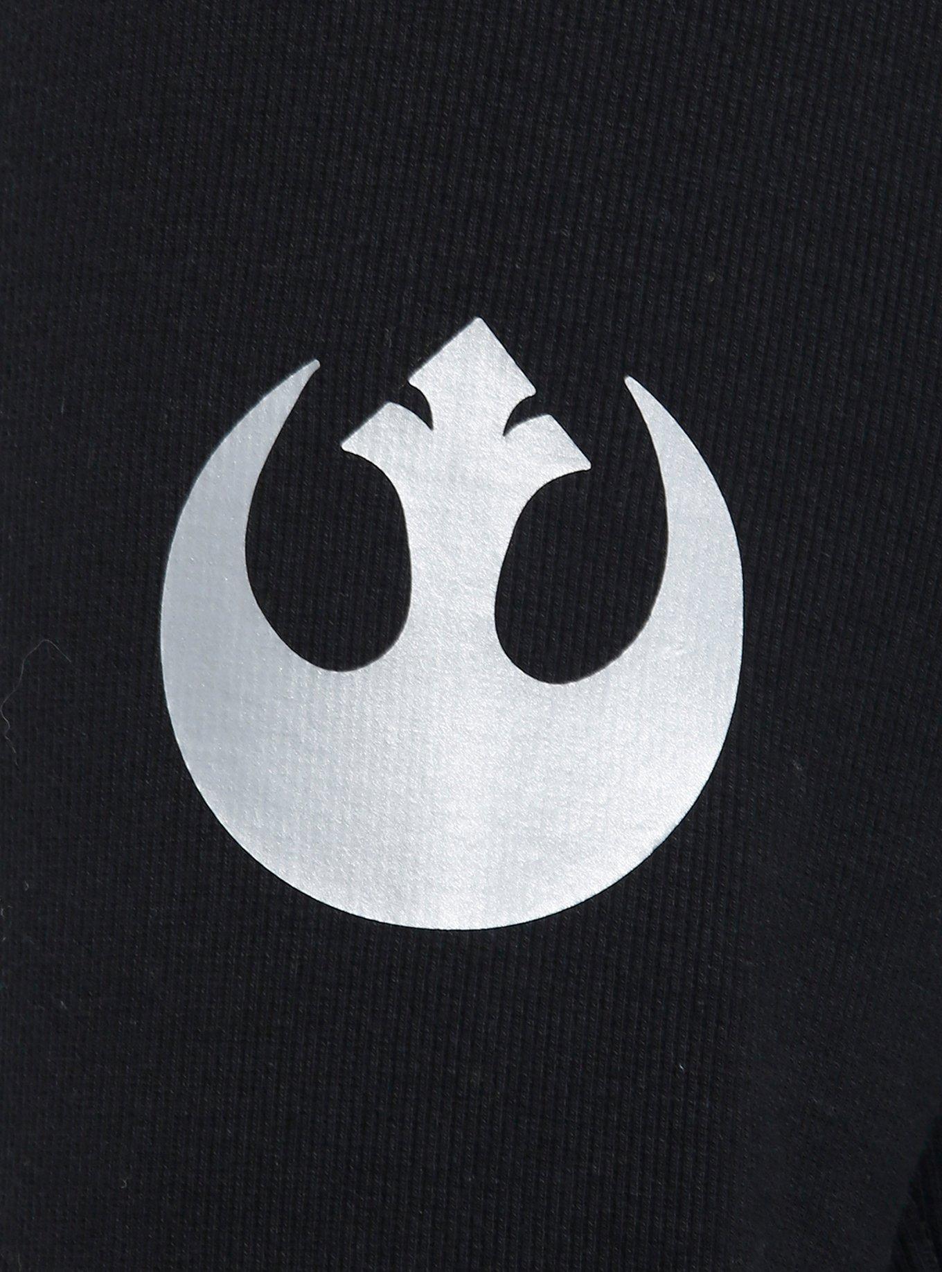 Her Universe Star Wars Logo Active Jacket Plus Size Her Universe Exclusive, BLACK, alternate