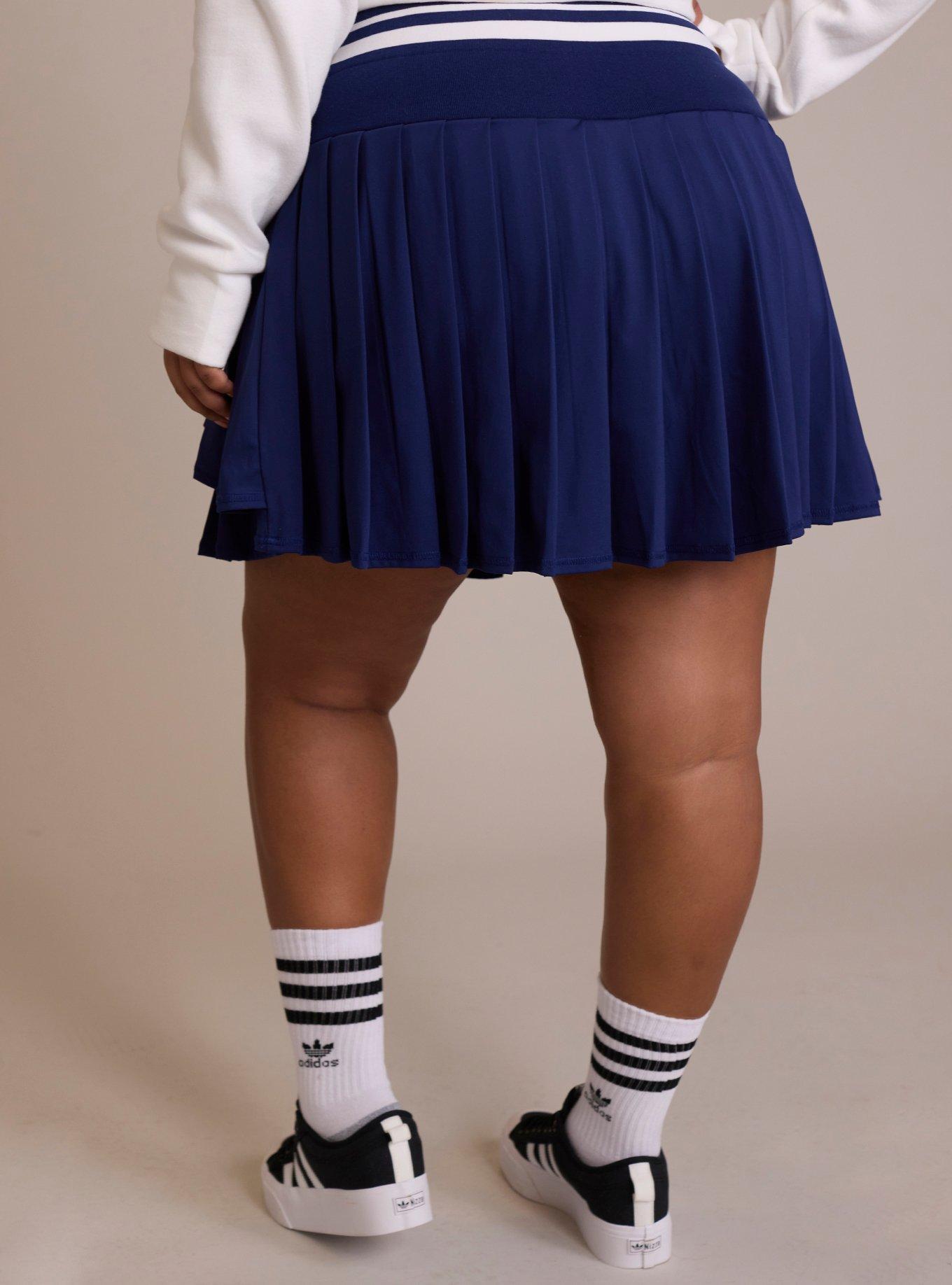 Her Universe Disney Mickey Mouse Athletic Skort Plus Size Her Universe Exclusive, NAVY, alternate