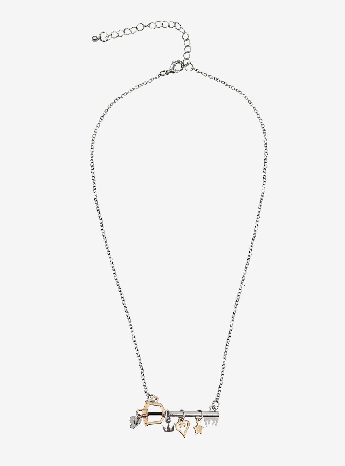 Her Universe Disney Kingdom Hearts Keyblade Necklace, , hi-res