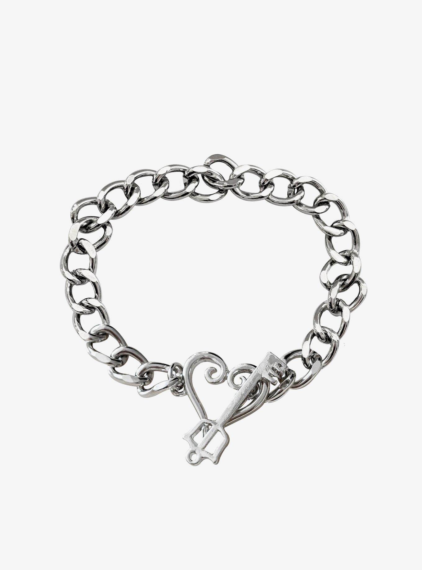 Her Universe Disney Kingdom Hearts Keyblade Toggle Chain Bracelet, , hi-res