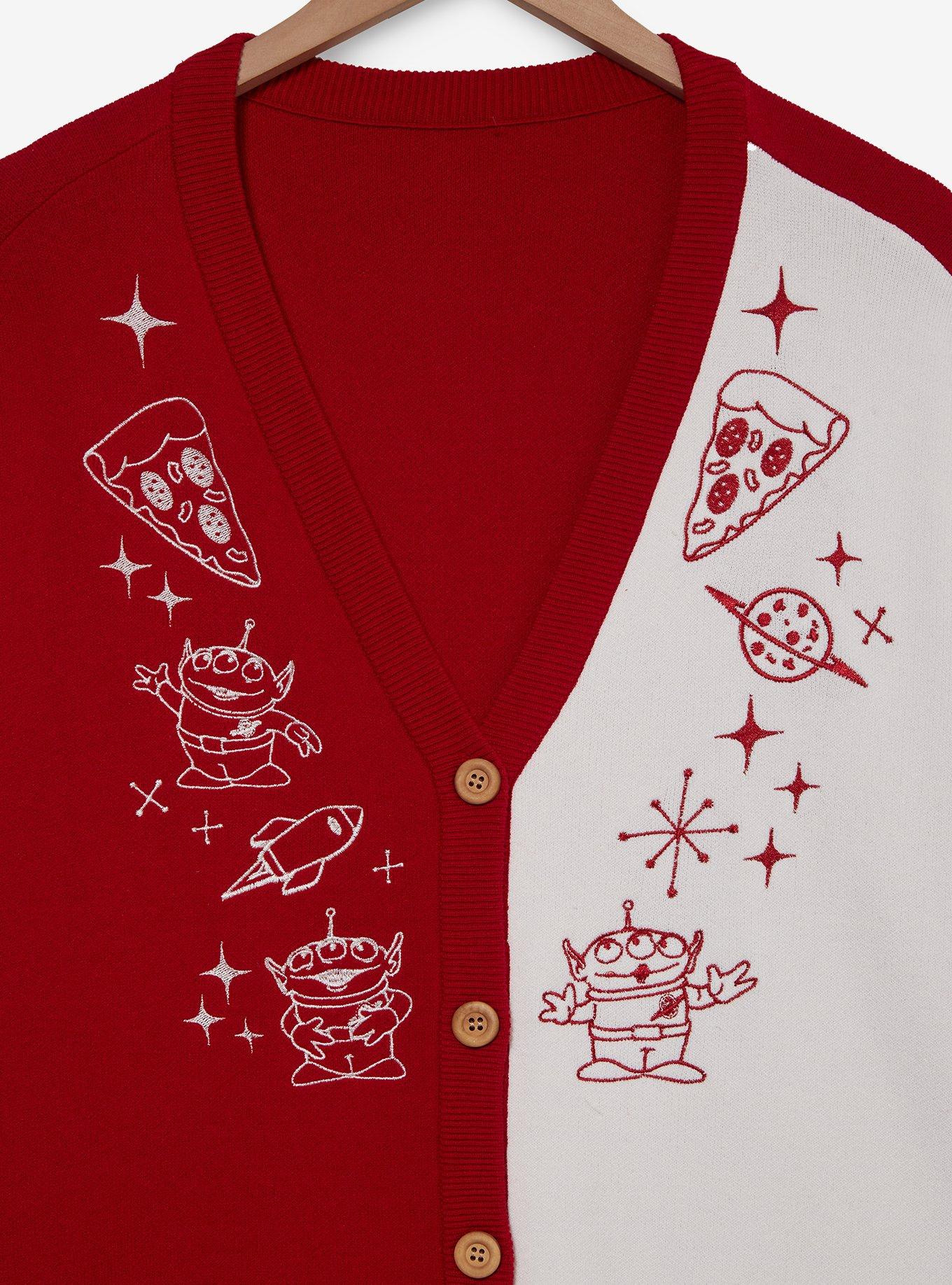 Her Universe Disney Pixar Toy Story Pizza Planet Checkered Cardigan, , hi-res