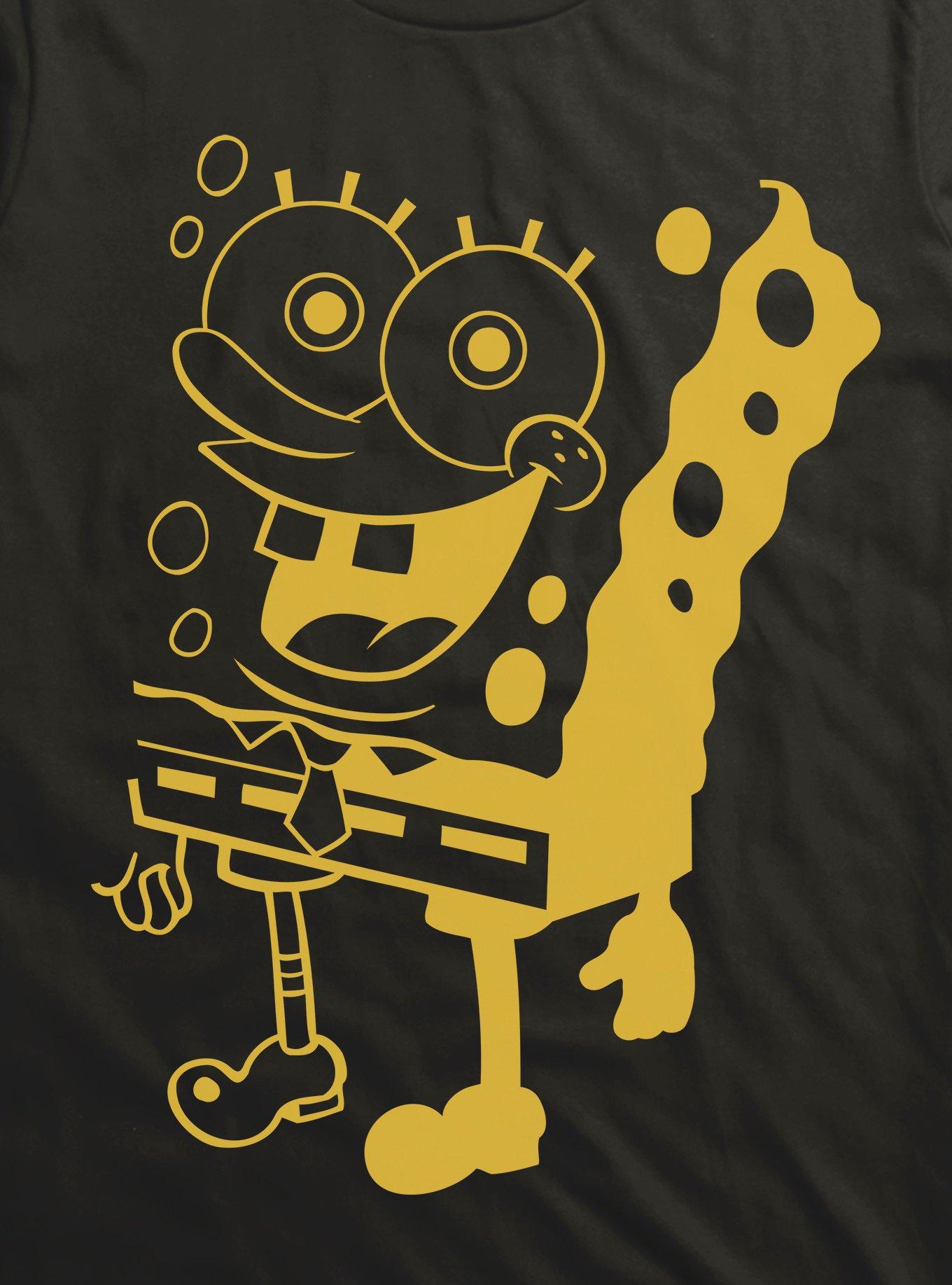 SpongeBob Black and Yellow T-Shirt, , hi-res