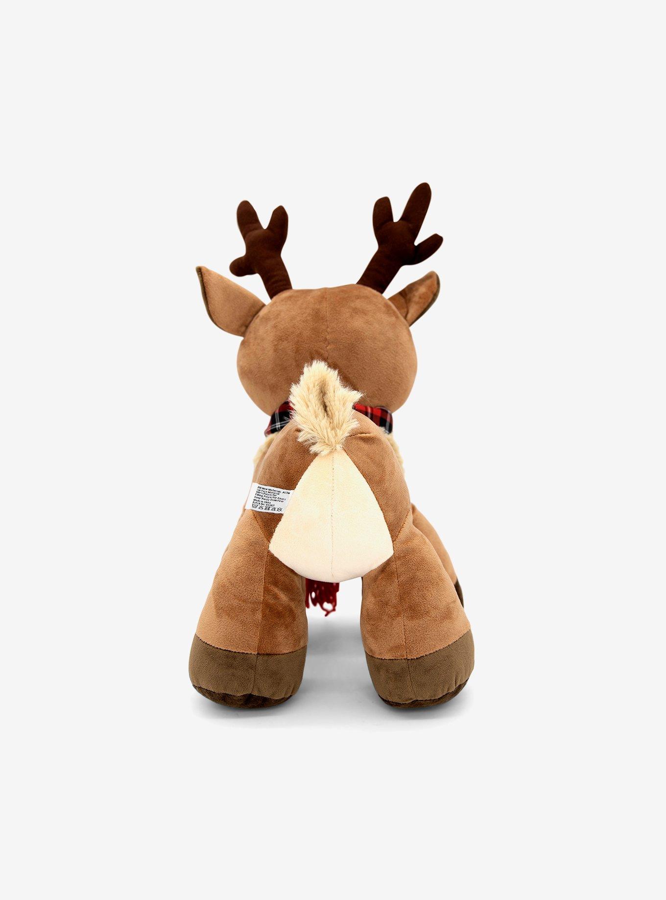 Randall The Reindeer Plush, BROWN, alternate