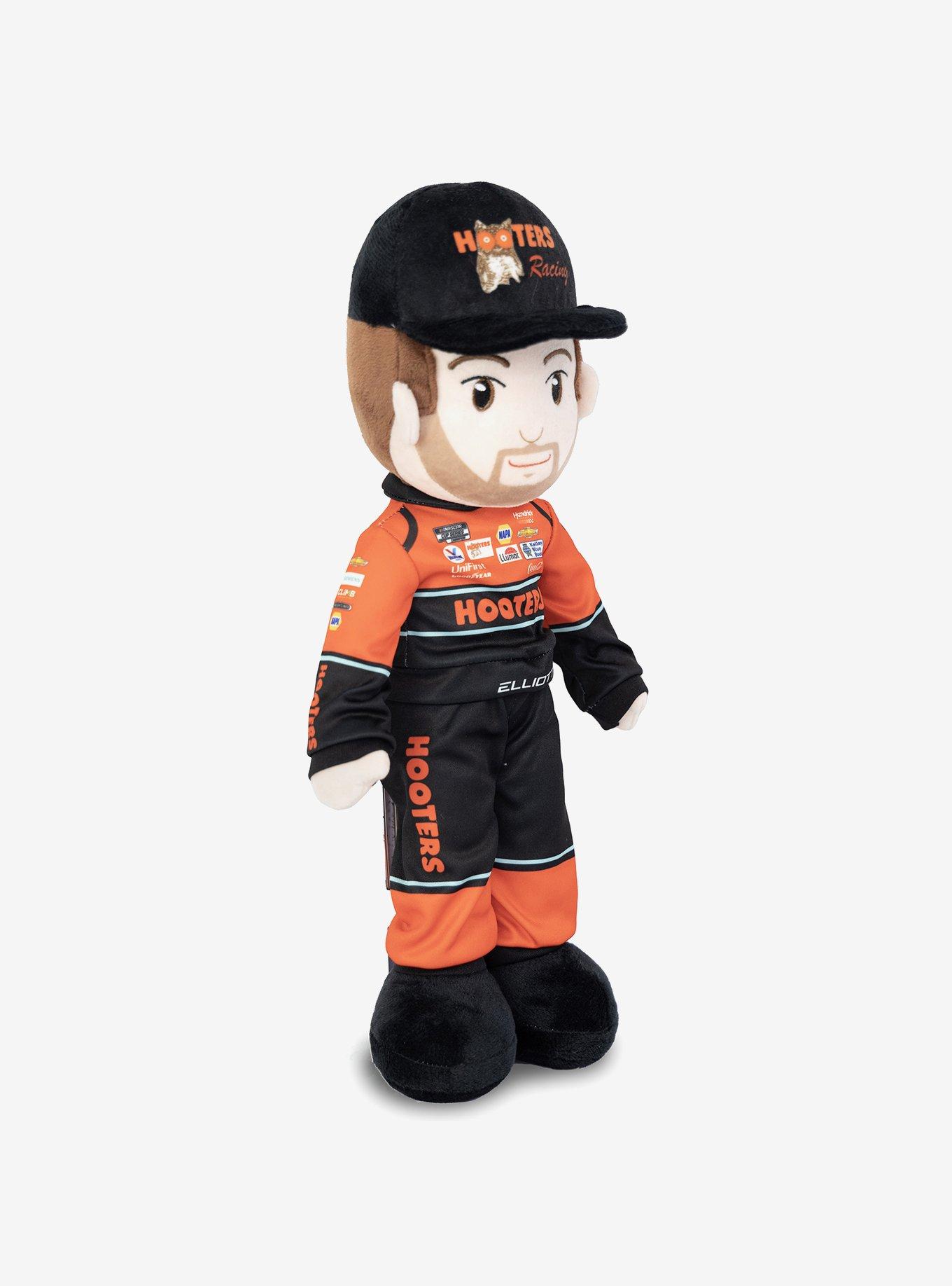 NASCAR Hendrick Motorsports Chase Elliott Hooters Plush Figure