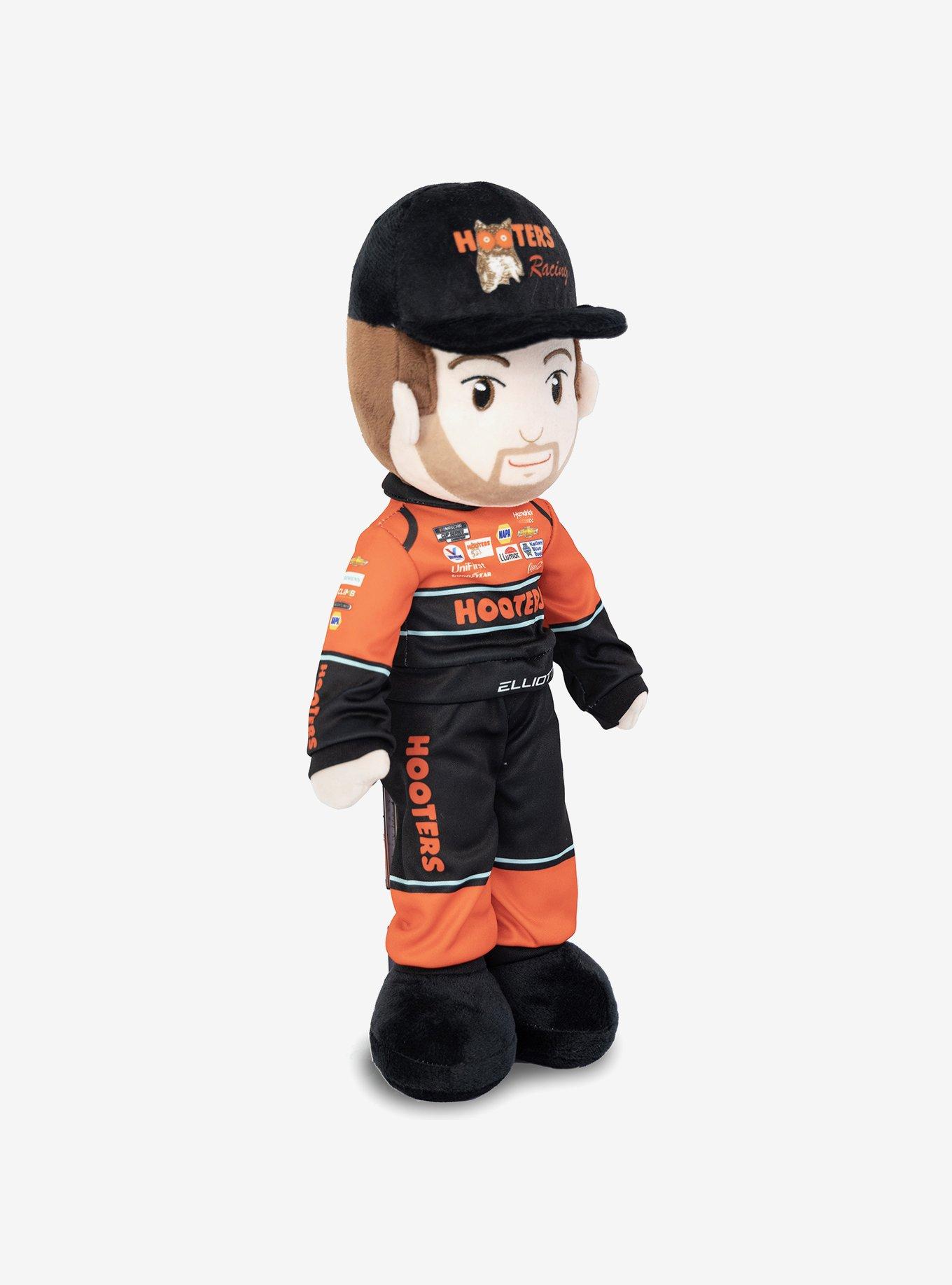 NASCAR Hendrick Motorsports Chase Elliott Hooters Plush Figure, , alternate