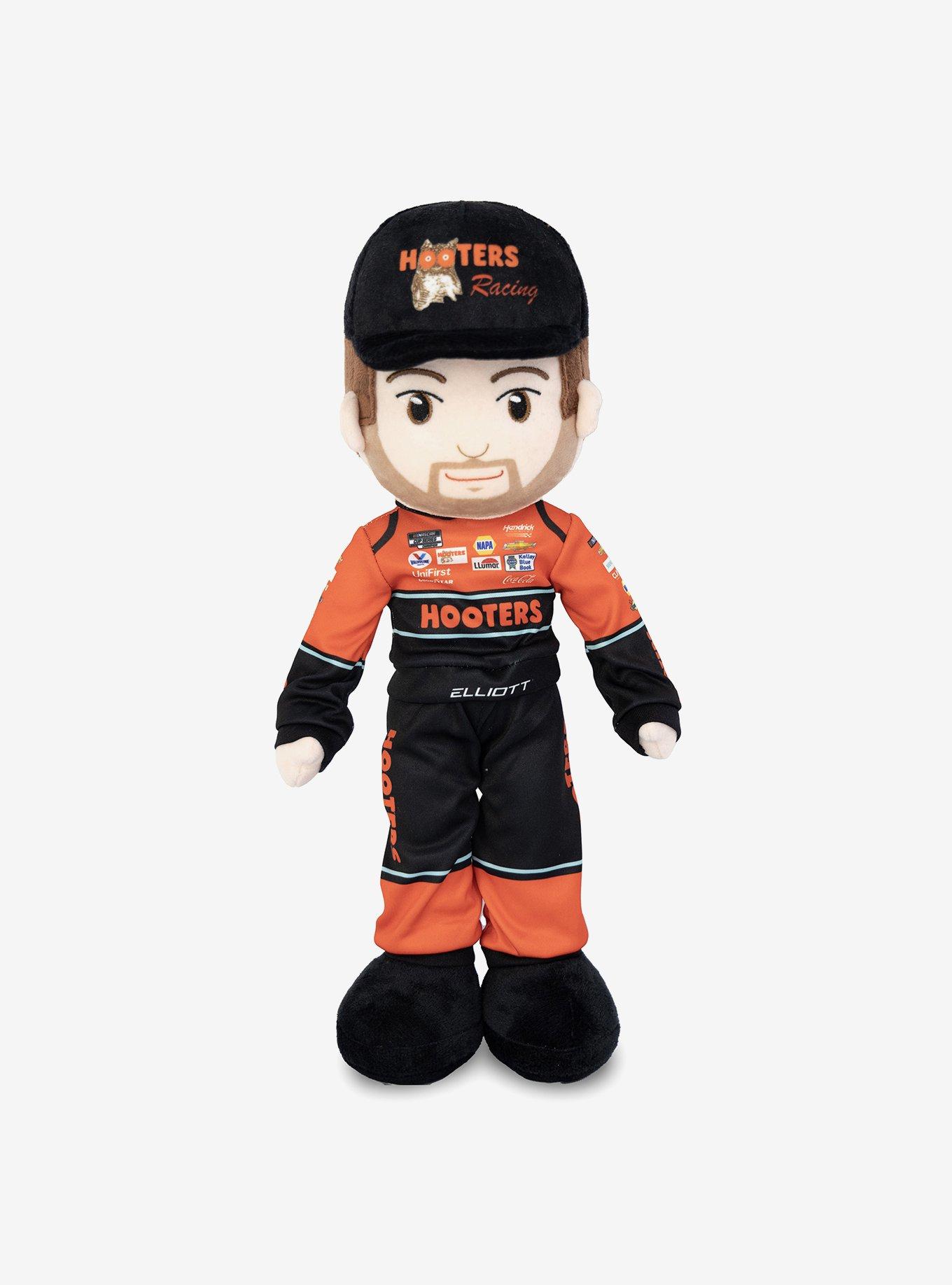 NASCAR Hendrick Motorsports Chase Elliott Hooters Plush Figure, , alternate