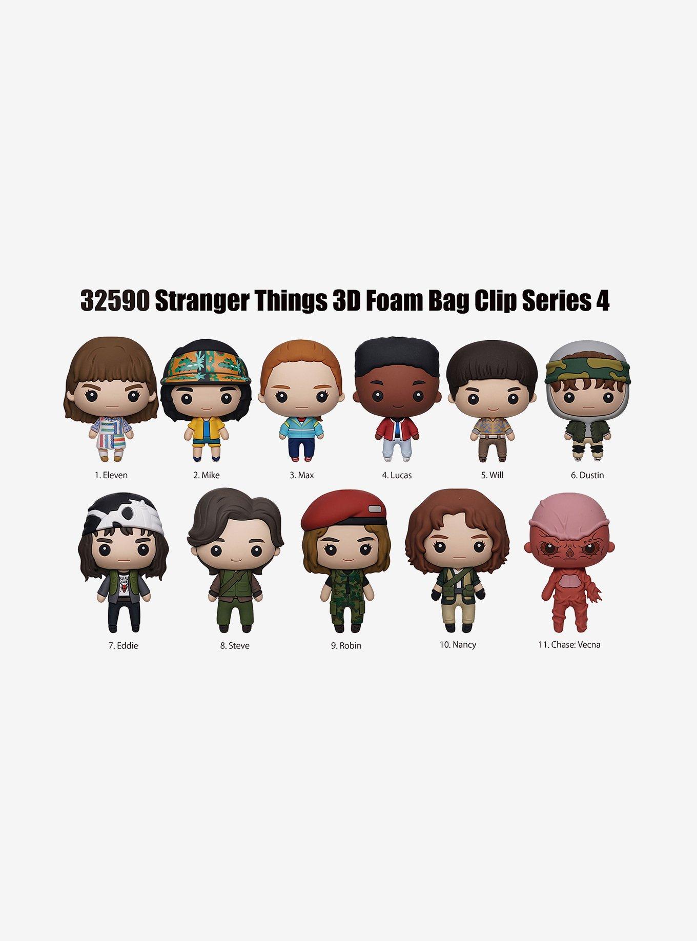 Stranger Things Characters Series 4 Blind Bag Figural Bag Clip, , hi-res