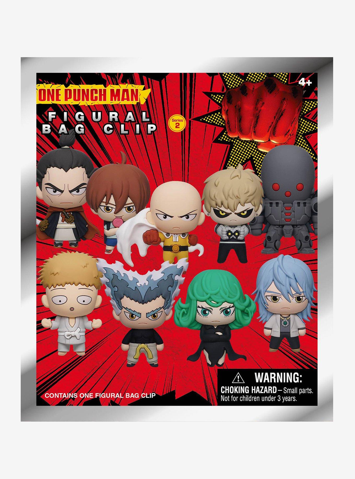 One Punch Man Characters Series 2 Blind Bag Figural Bag Clip, , hi-res