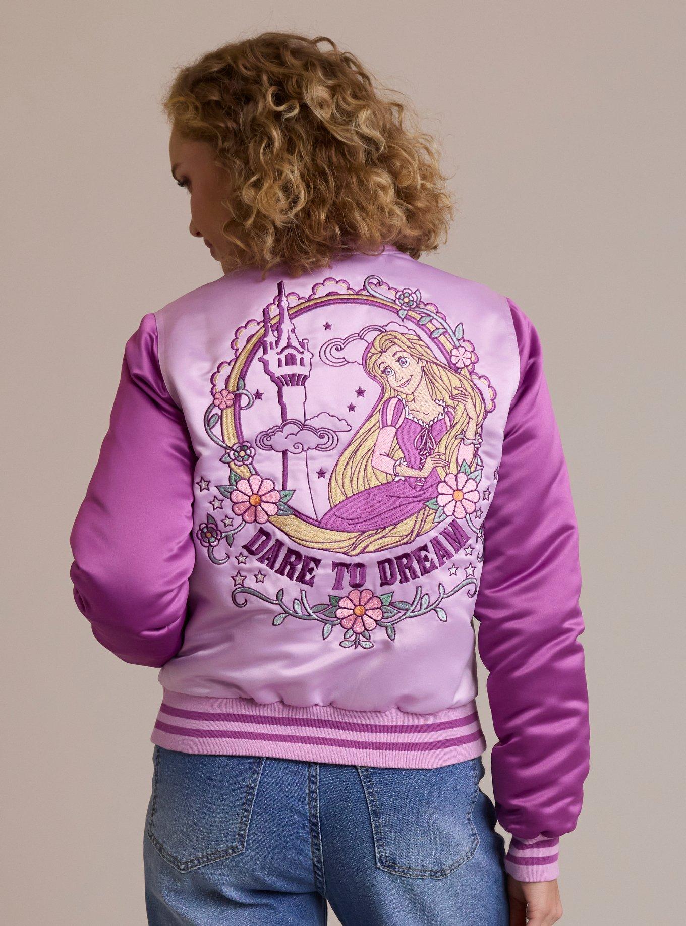 Her Universe Disney Tangled Rapunzel Icons Varsity Jacket Her Universe Exclusive, , hi-res