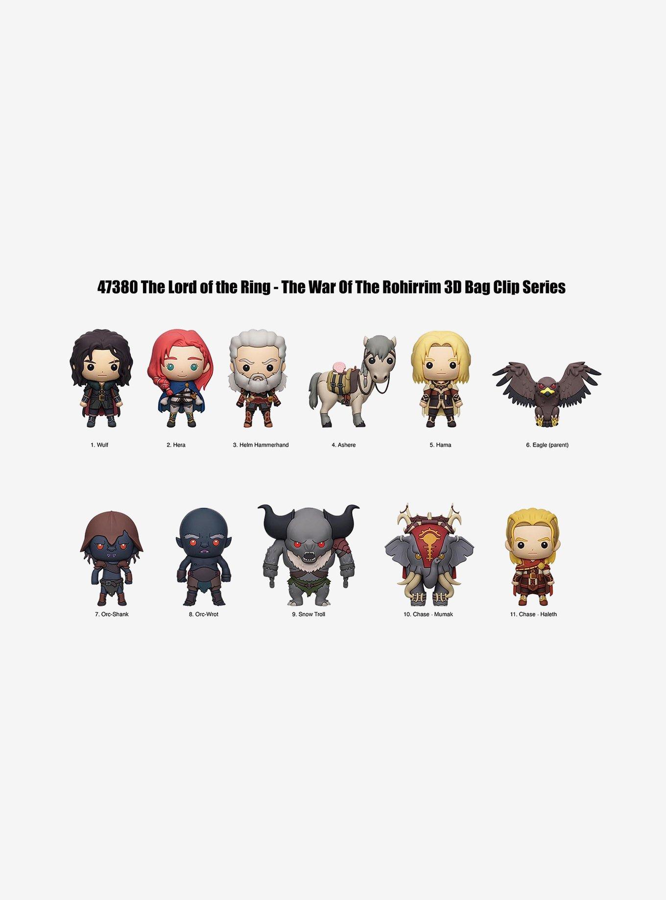 The Lord Of The Rings: The War Of Rohirrim Characters Blind Bag Figural Bag Clip, , alternate
