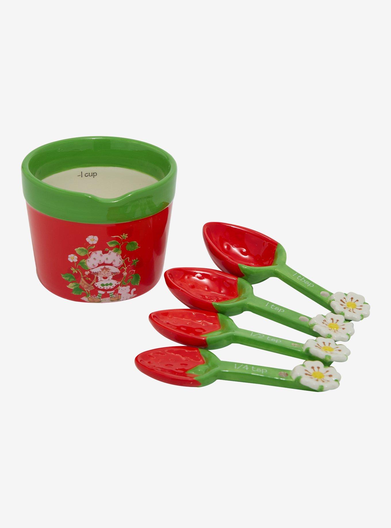 Strawberry Shortcake Strawberry Measuring Cup Set — BoxLunch Exclusive, , hi-res