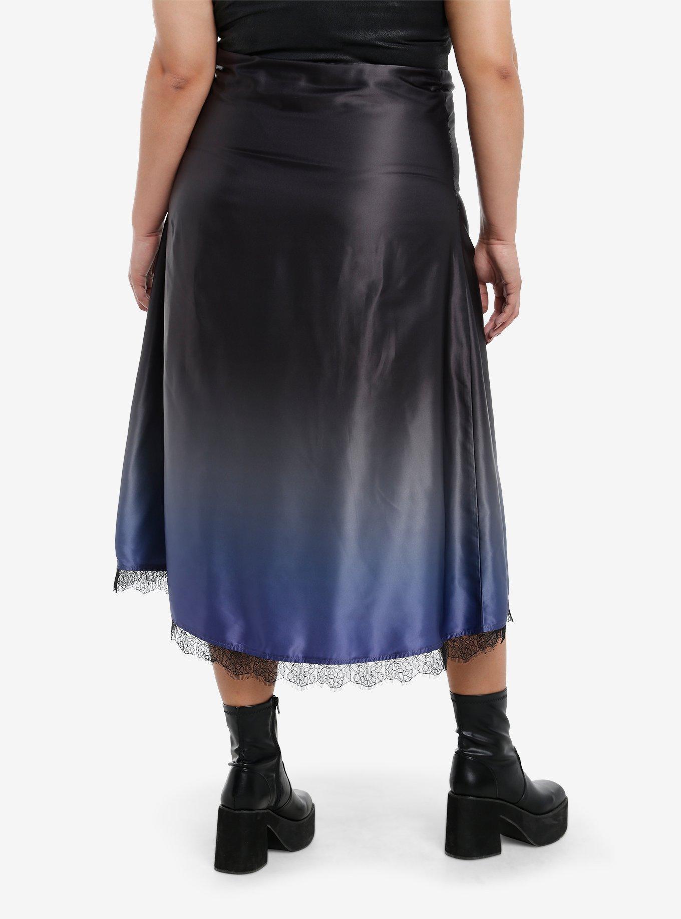 Studio Ghibli® Spirited Away Haku Midi Slip Skirt Plus Size, , hi-res