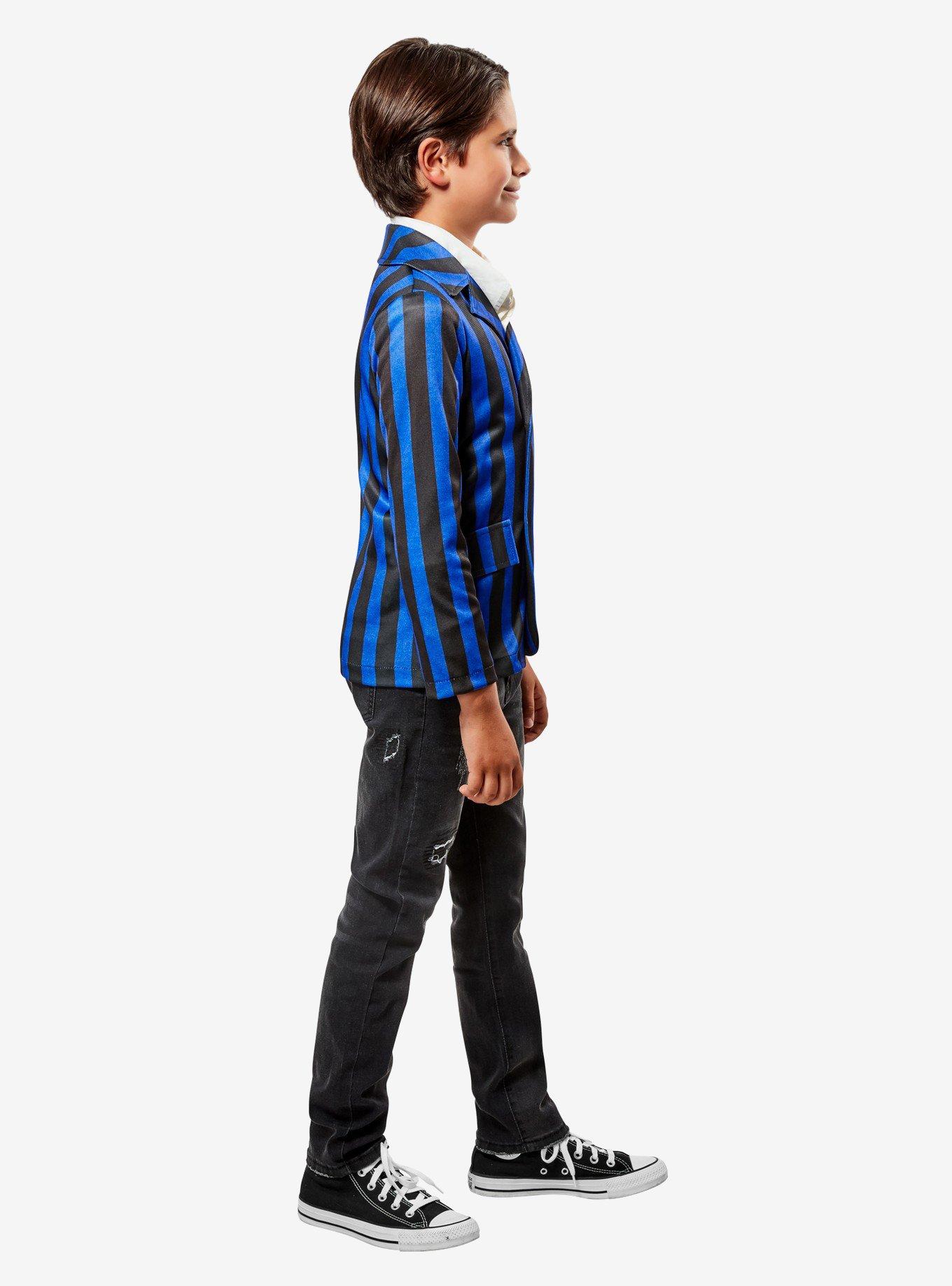 Wednesday Nevermore Academy Uniform Youth Jacket, BLUE, alternate