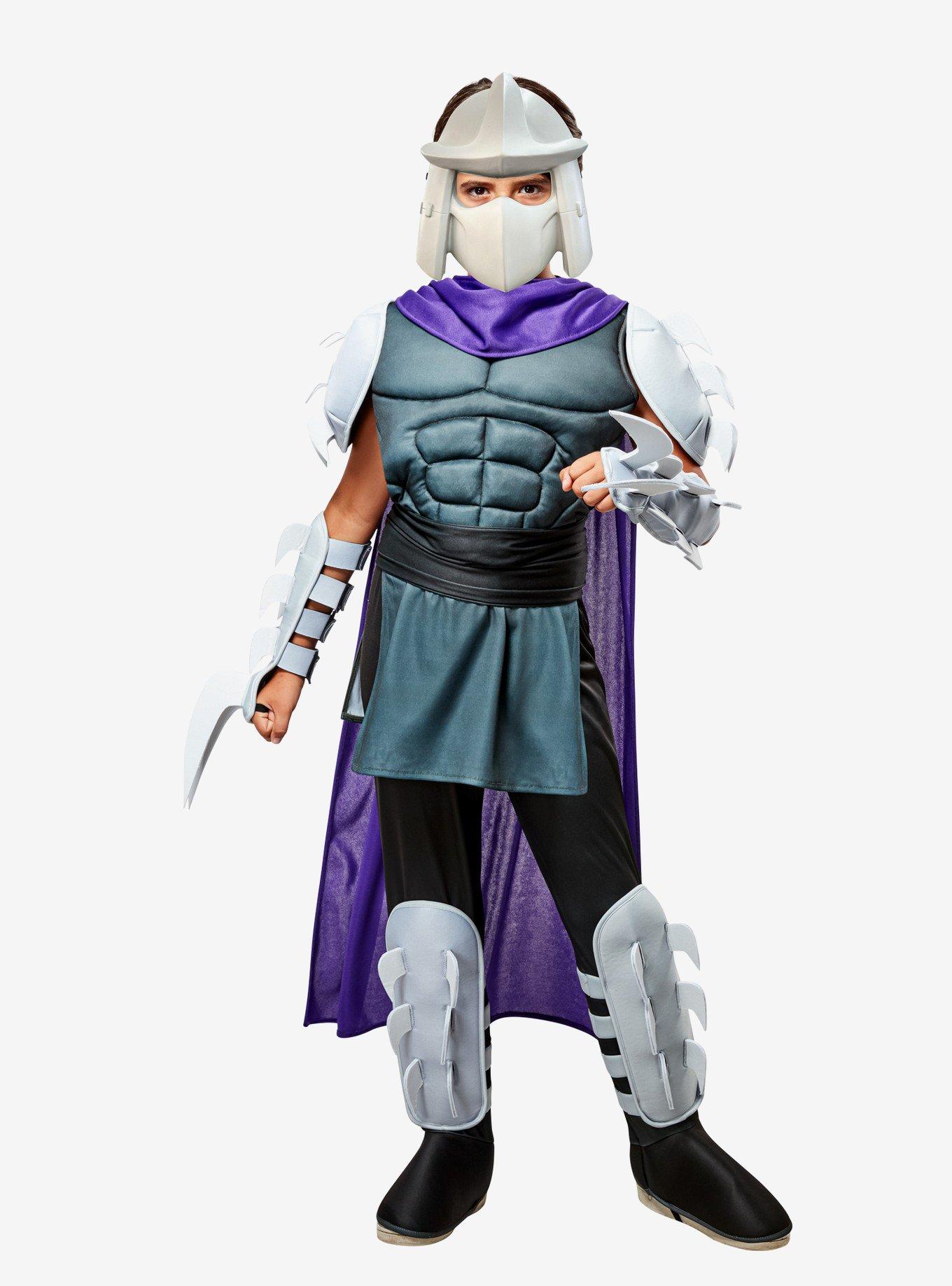 Teenage Mutant Ninja Turtles Deluxe Retro Shredder Youth Costume, BLACK, alternate