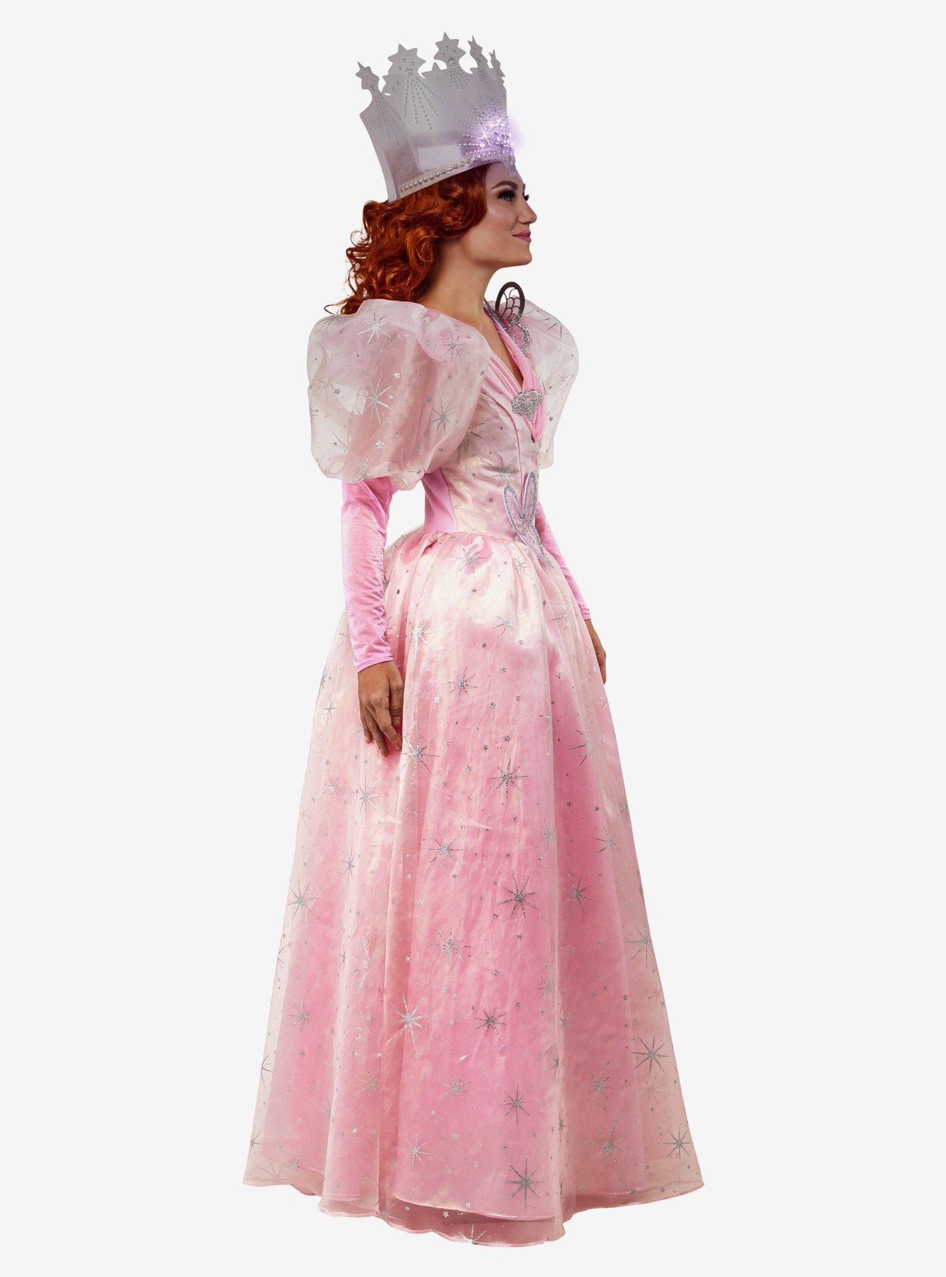 The Wizard of Oz Deluxe Glinda Adult Costume, PINK, alternate