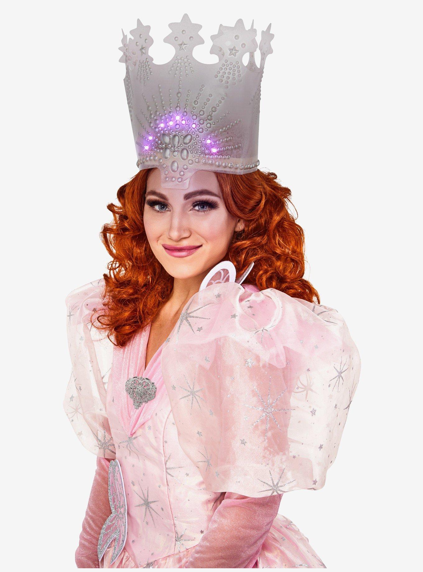 The Wizard of Oz Deluxe Glinda Adult Costume, PINK, alternate