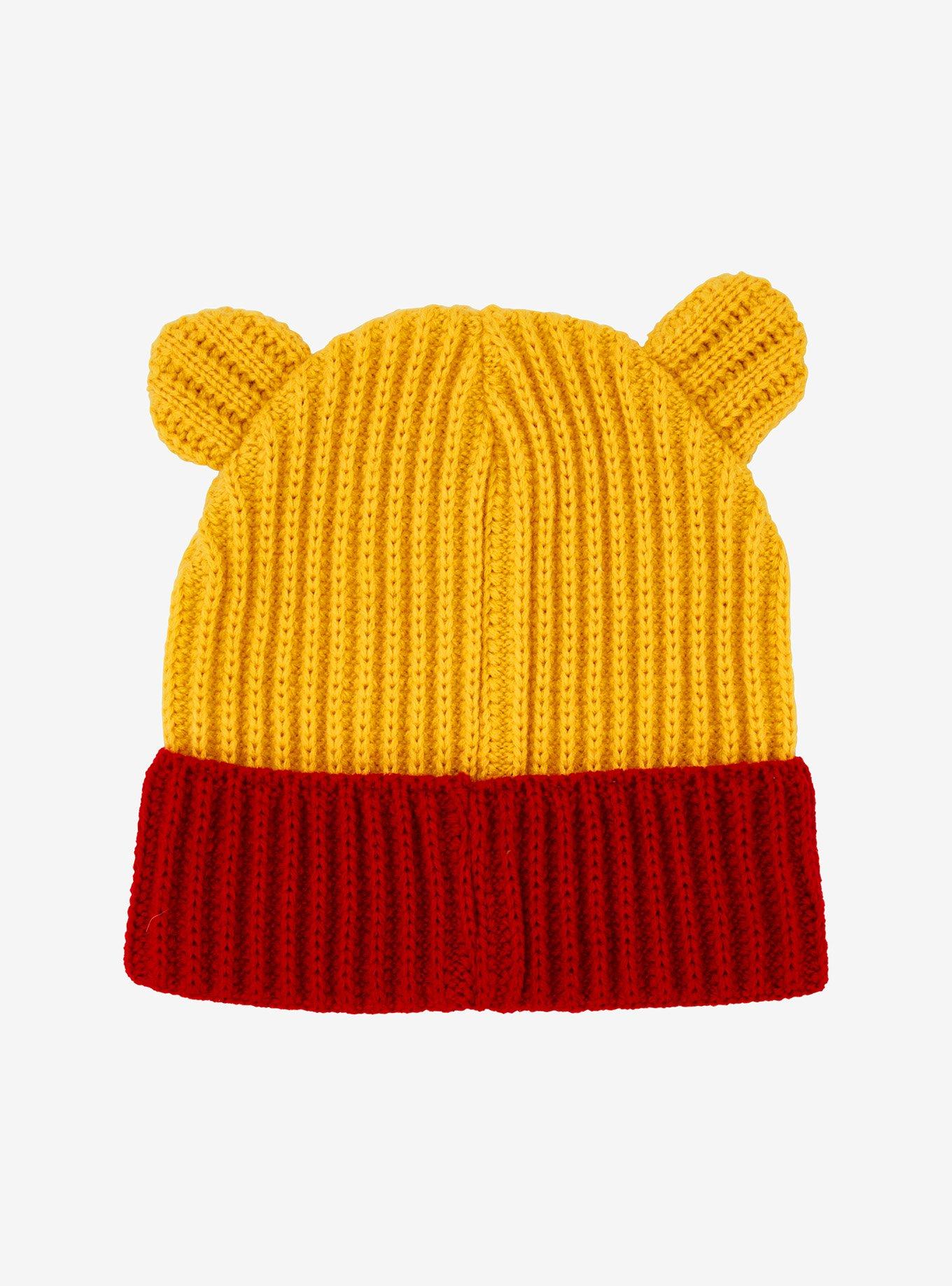 Disney Winnie the Pooh Ears Youth Knit Beanie, , alternate