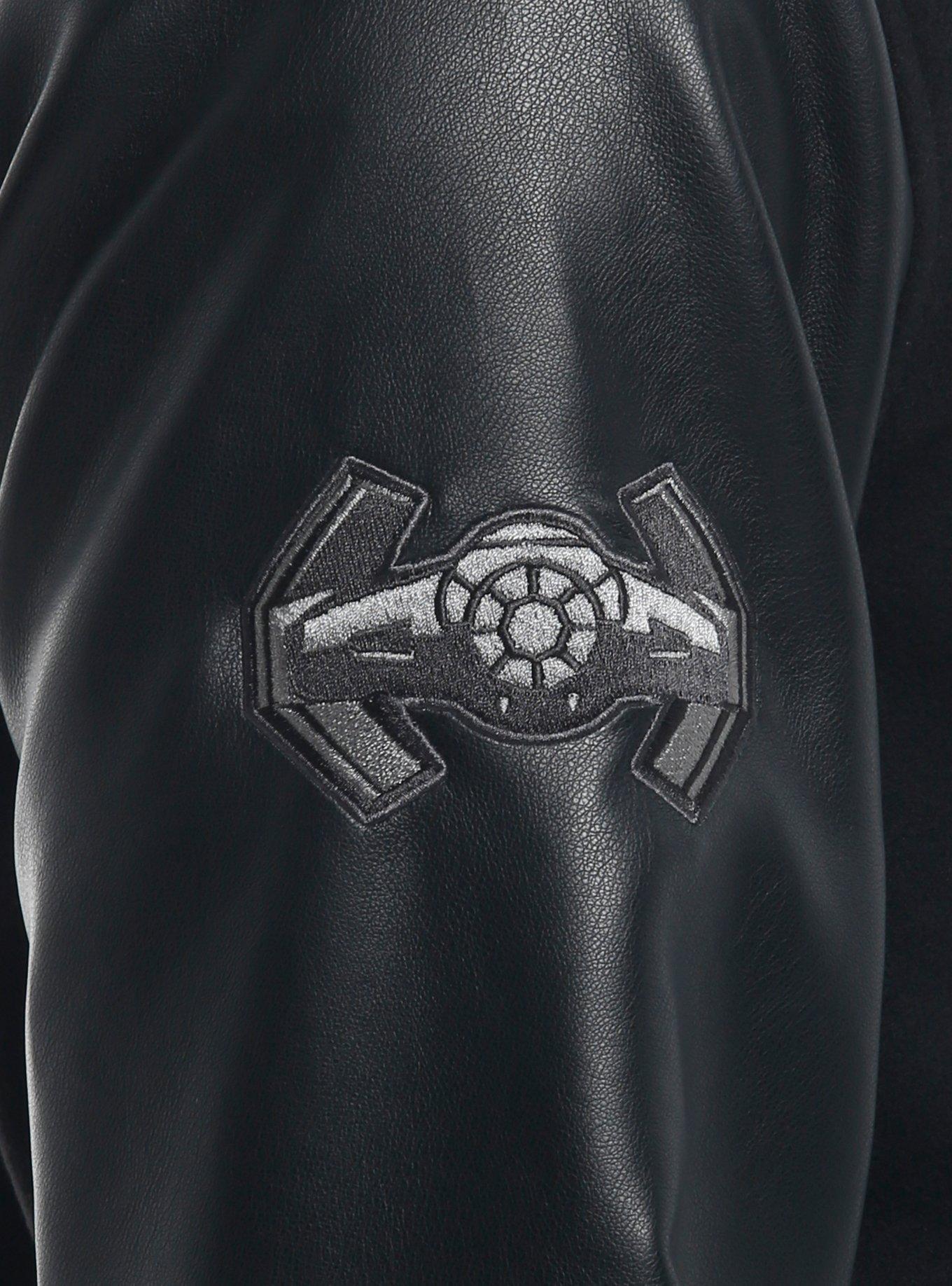 Our Universe Star Wars Darth Vader Hooded Varsity Jacket, BLACK, alternate