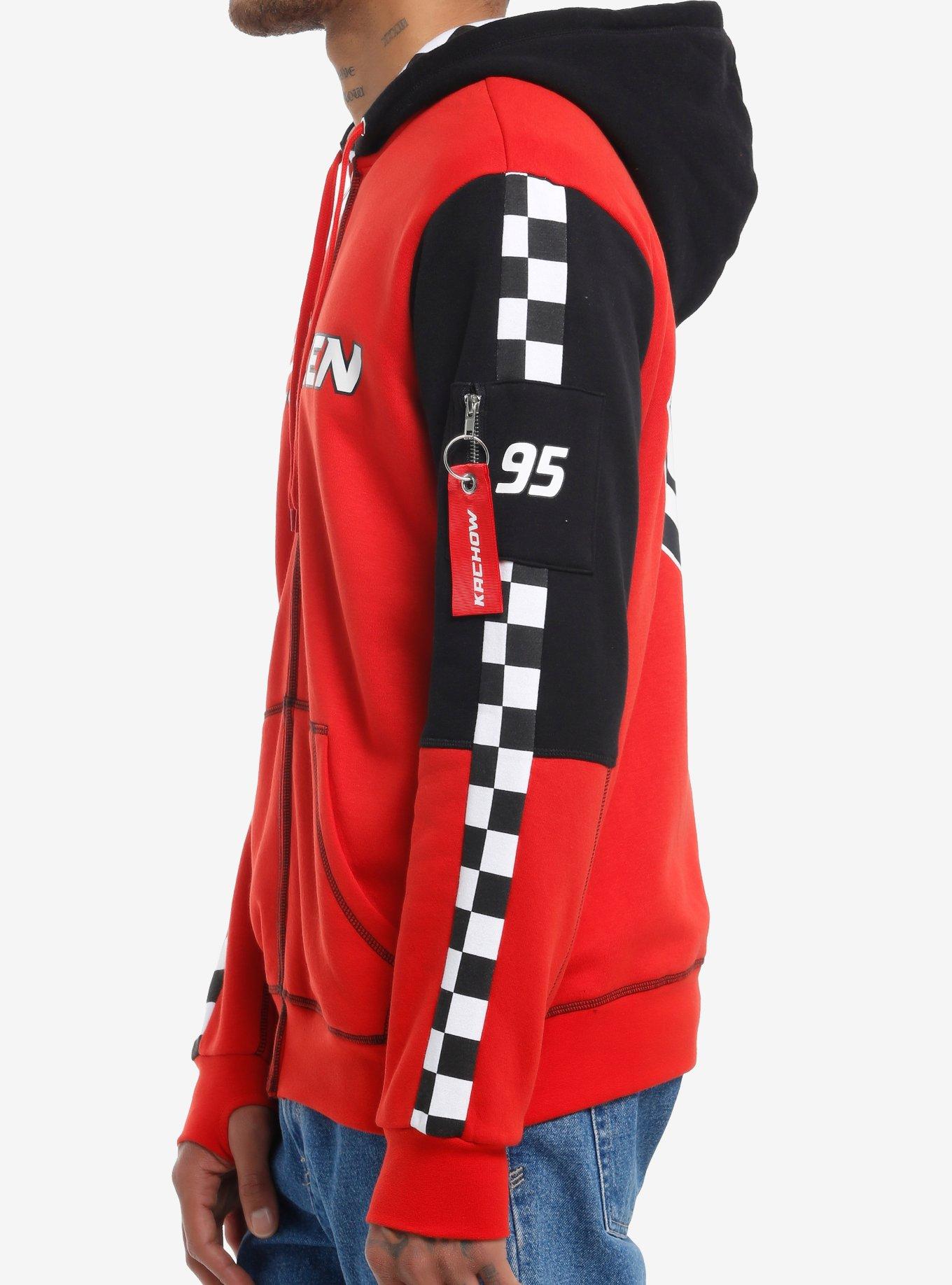 Disney Pixar Cars Lightning McQueen Color-Block Hoodie, MULTI, alternate