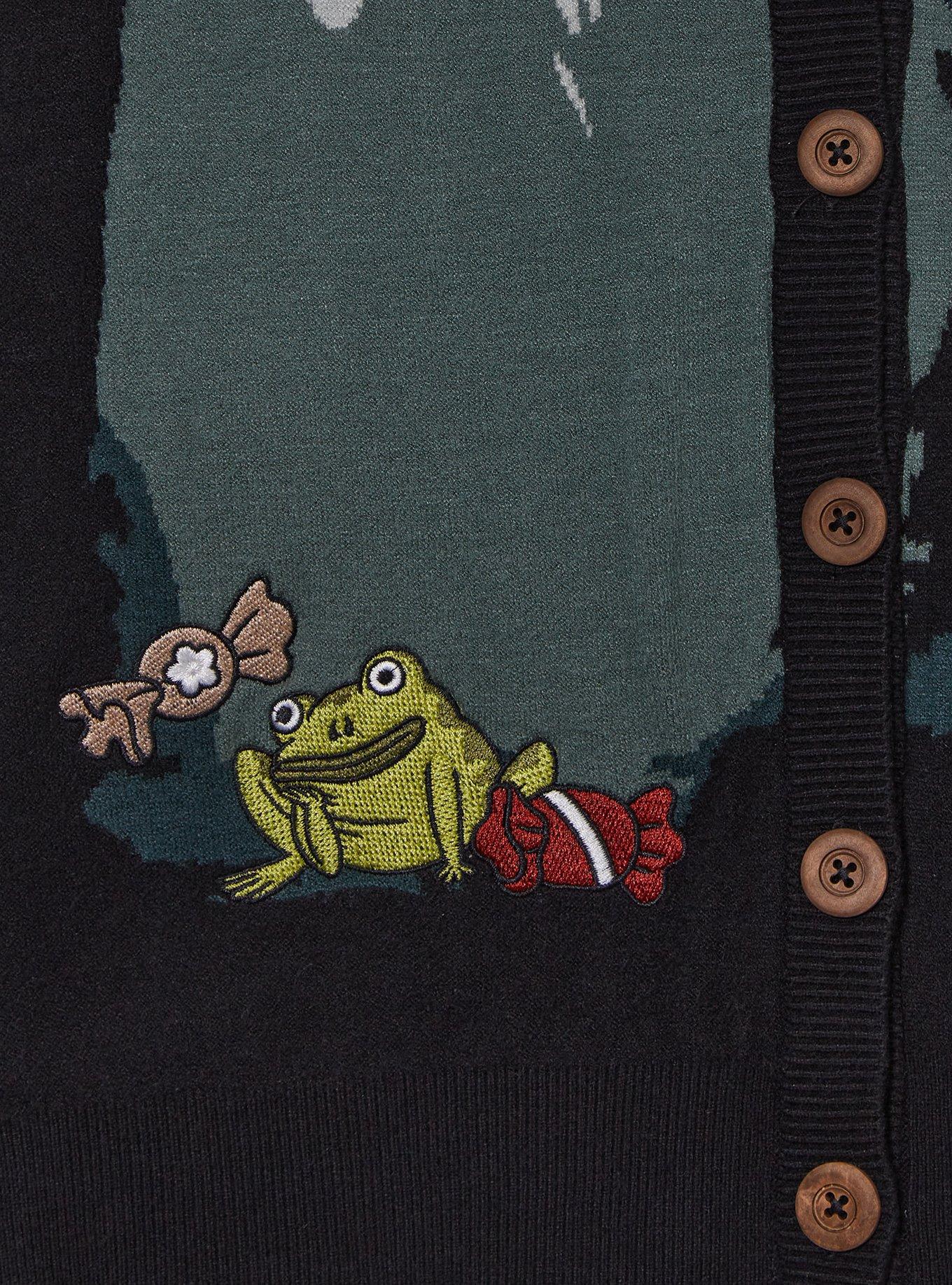 Over the Garden Wall Scenic Forest Women's Plus Size Cardigan &mdash; BoxLunch Exclusive, MULTI, alternate