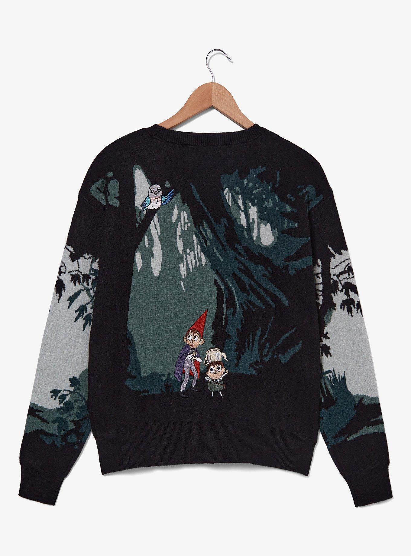 Over the Garden Wall Scenic Forest Women's Plus Size Cardigan — BoxLunch Exclusive, MULTI, alternate