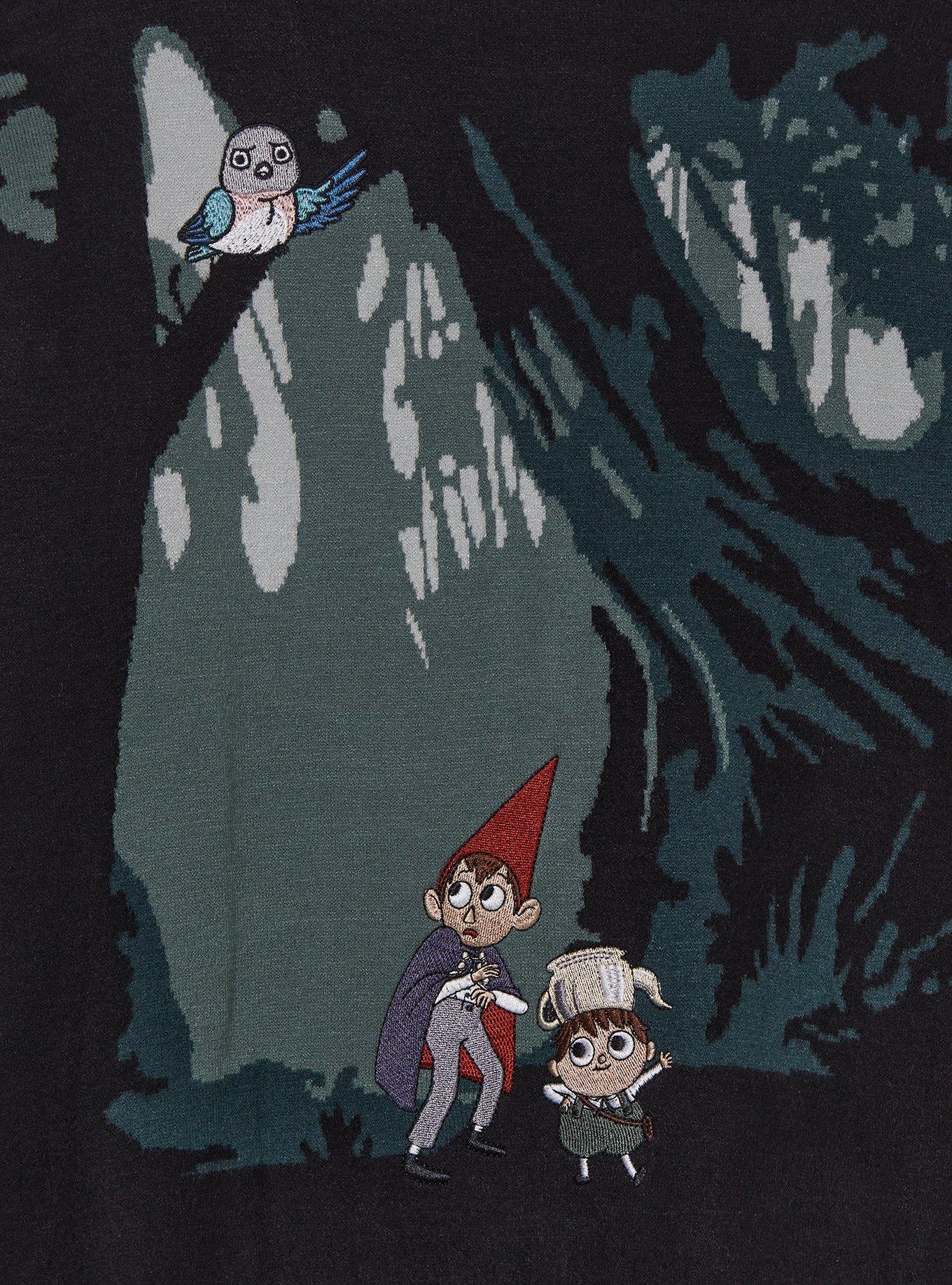 Over the Garden Wall Scenic Forest Women's Plus Size Cardigan &mdash; BoxLunch Exclusive, MULTI, alternate