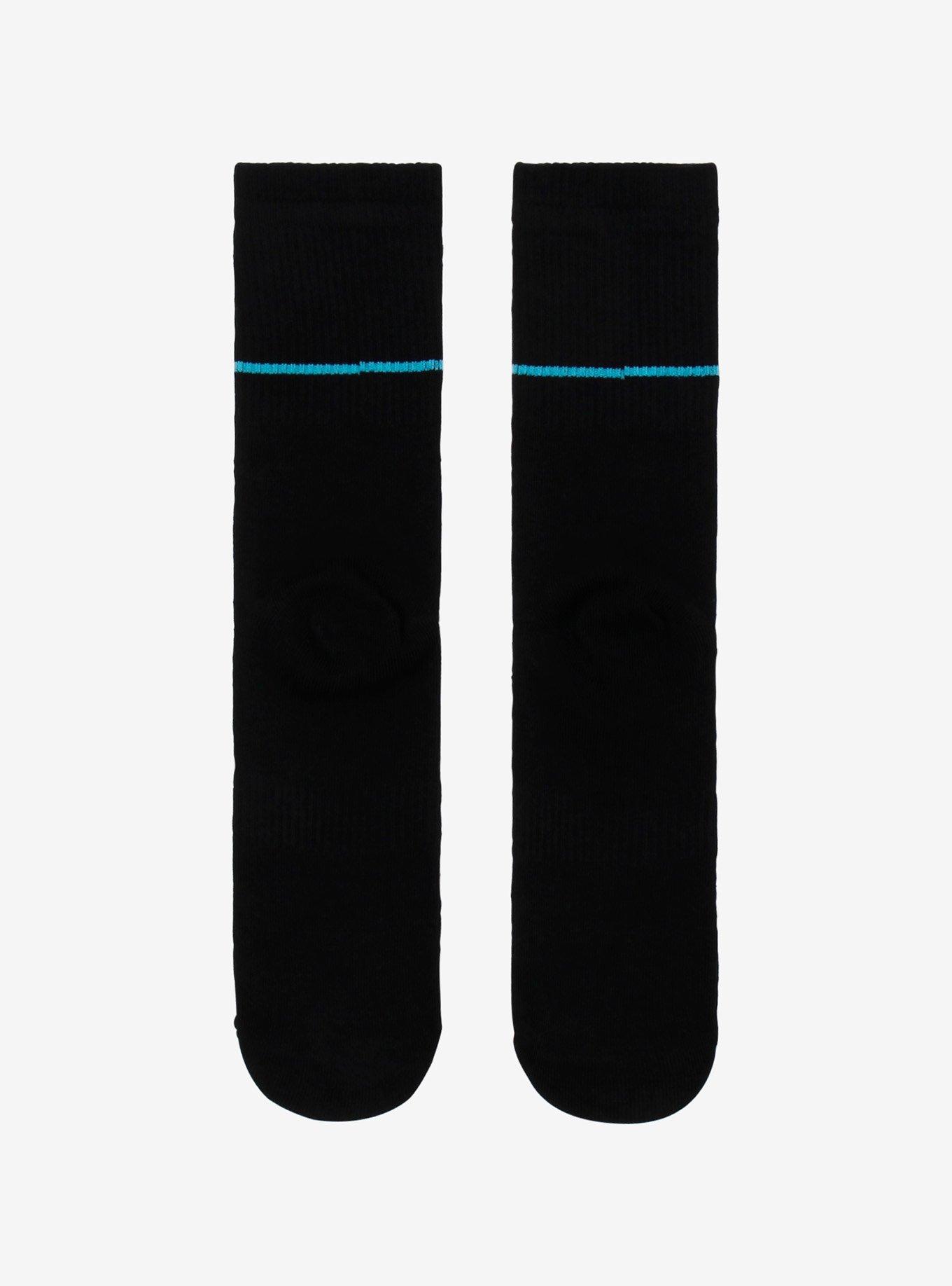 Black Cat 3D Ears Crew Socks, , hi-res