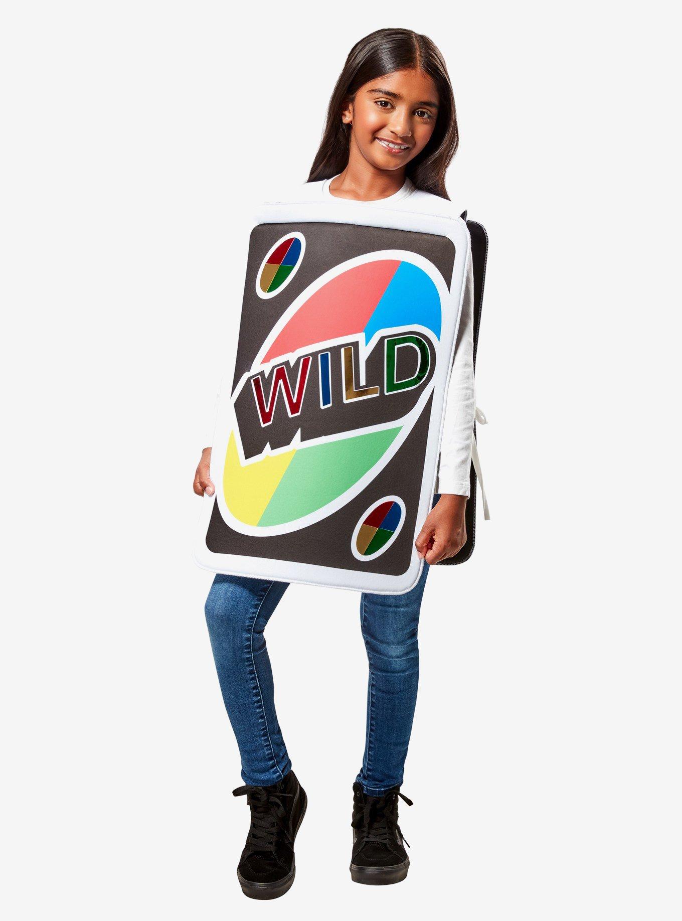 Mattel Uno Wild Card Youth Costume, , alternate