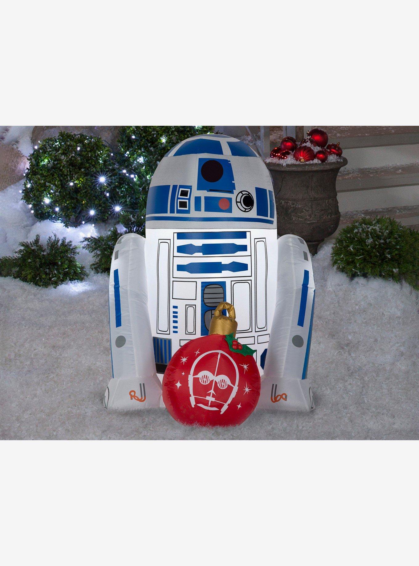 Star Wars R2-D2 Ornament Light-Up Inflatable Decor, , alternate
