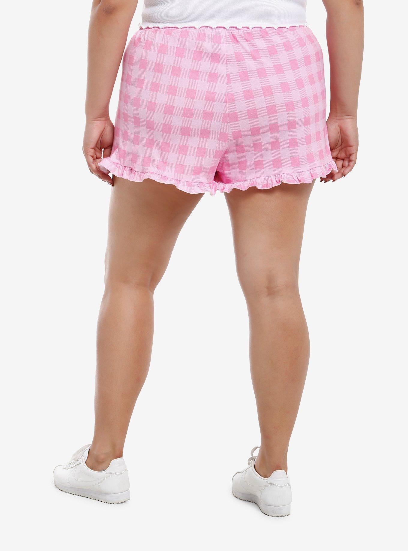 Disney The Aristocats Marie Ruffle Lounge Shorts Plus Size, , hi-res