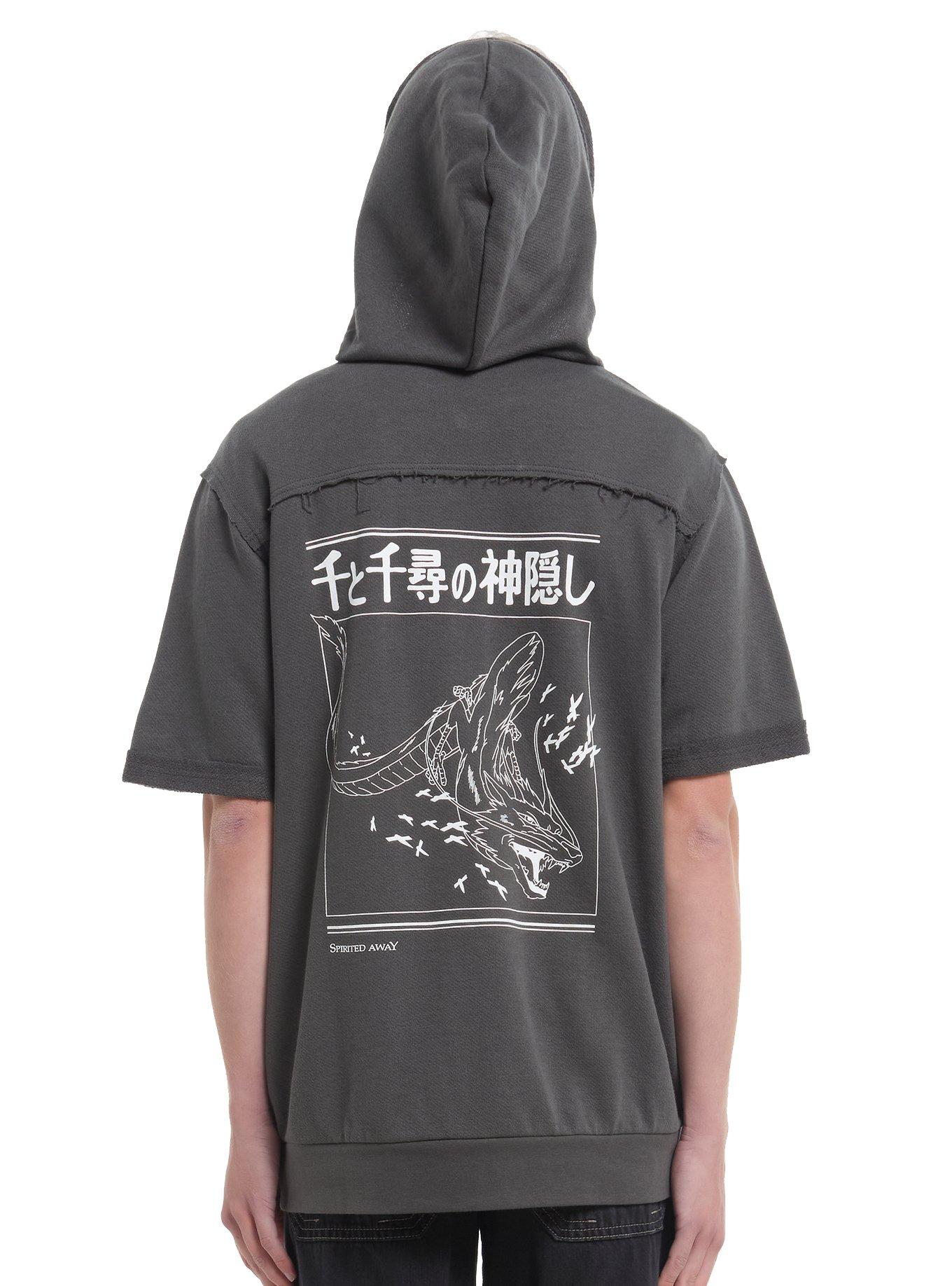 Our Universe Studio Ghibli® Spirited Away Haku Outline Short-Sleeve Hoodie, , hi-res