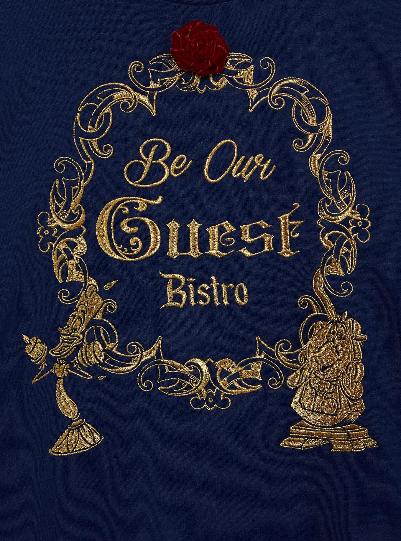 Disney Beauty and the Beast Be Our Guest Crewneck — BoxLunch Exclusive