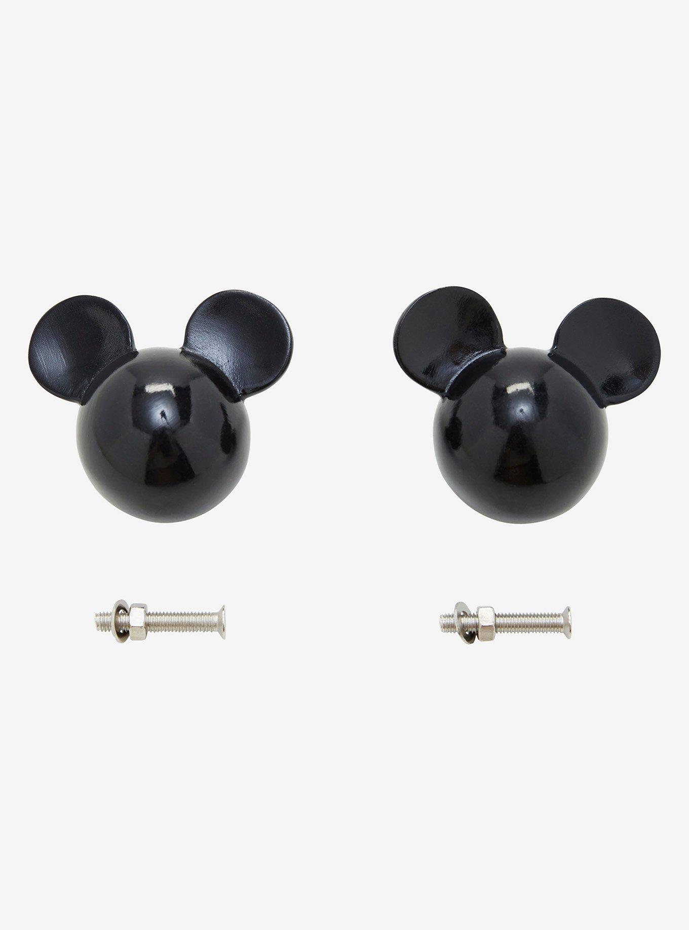 Disney Mickey Mouse Head Figural Doorknob Set, , hi-res